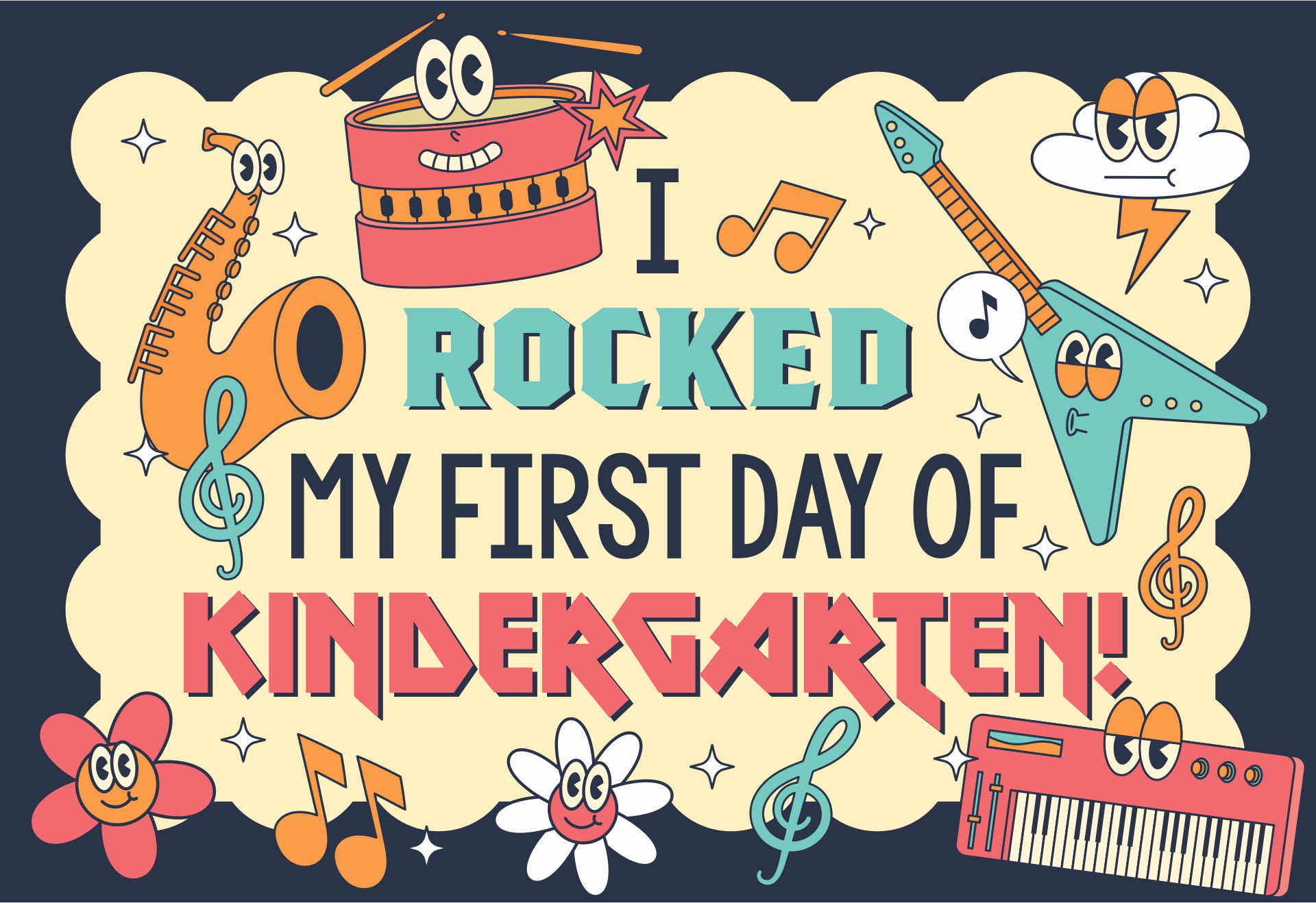 Back to School Printables Kindergarten