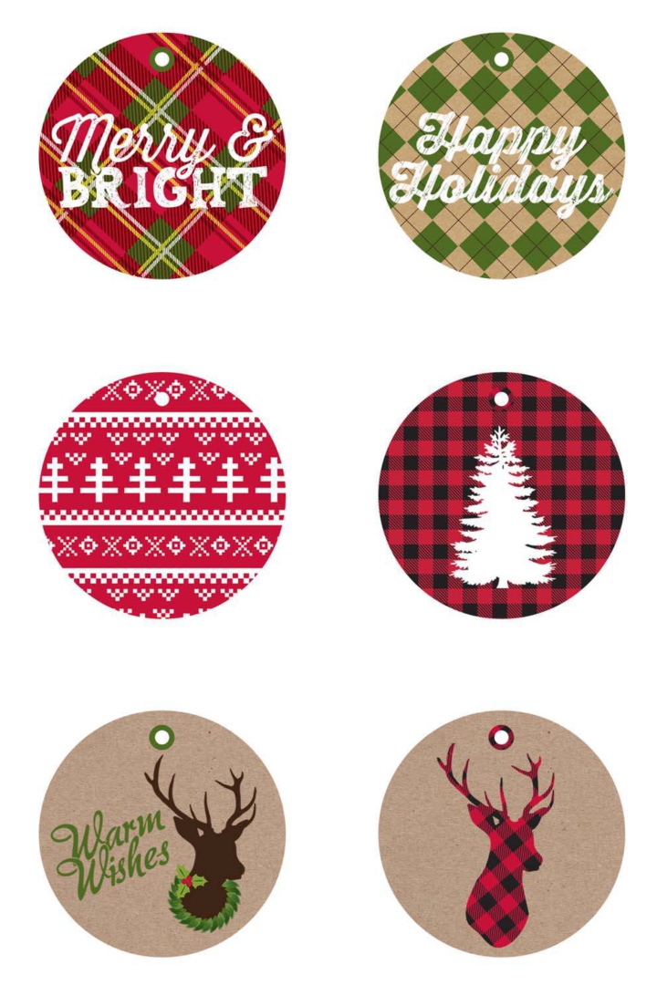 Rustic Vintage Christmas Printables 