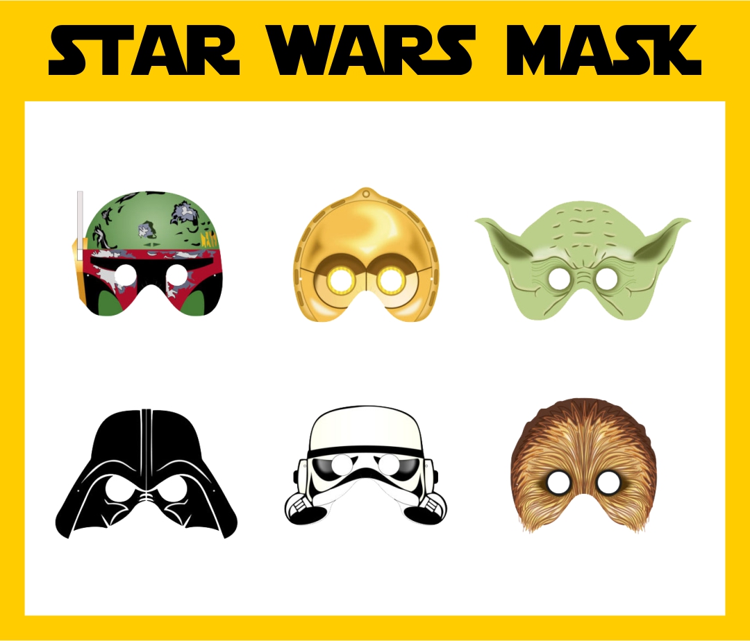 Star Wars Printable Masks