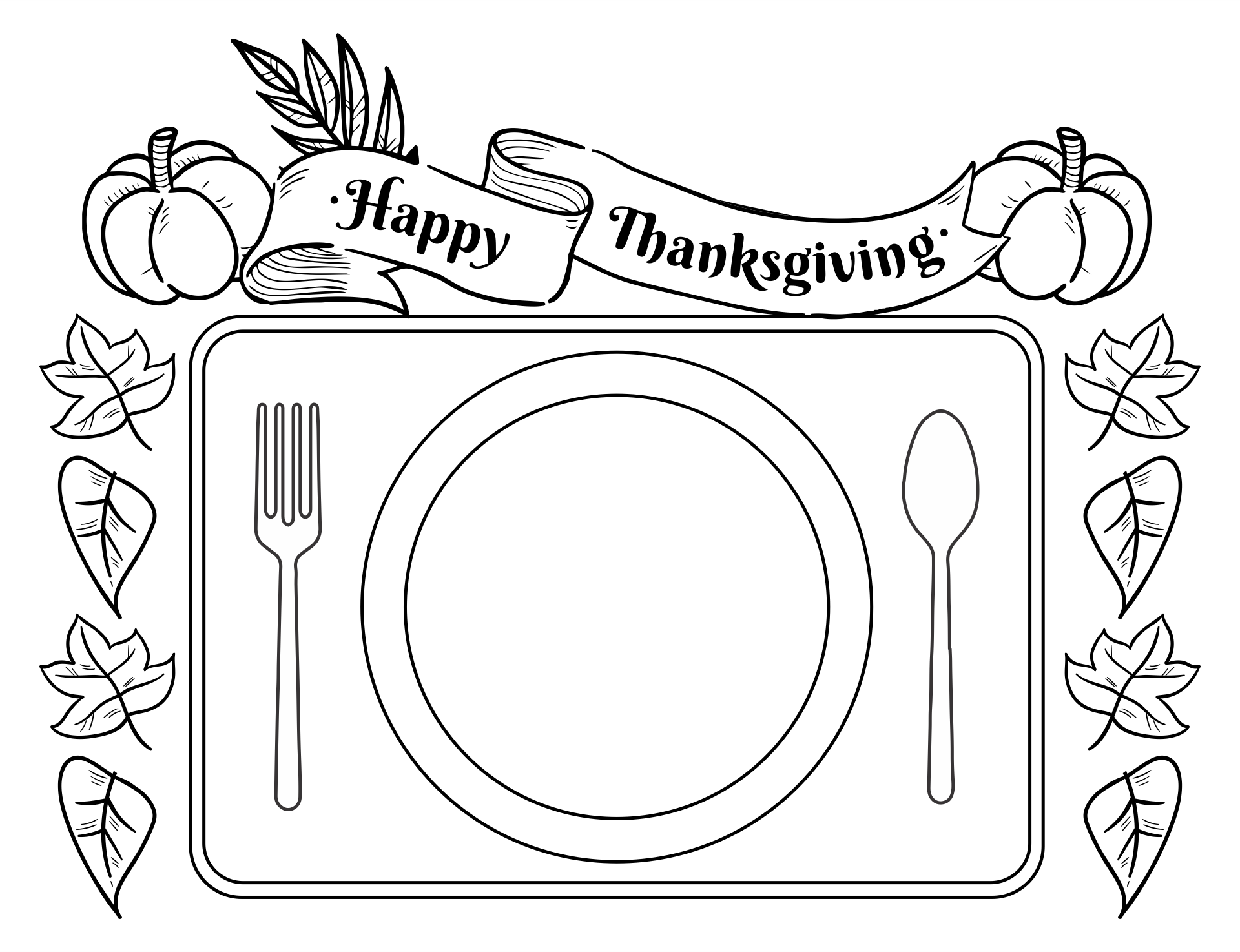 Free Printable Coloring Placemats