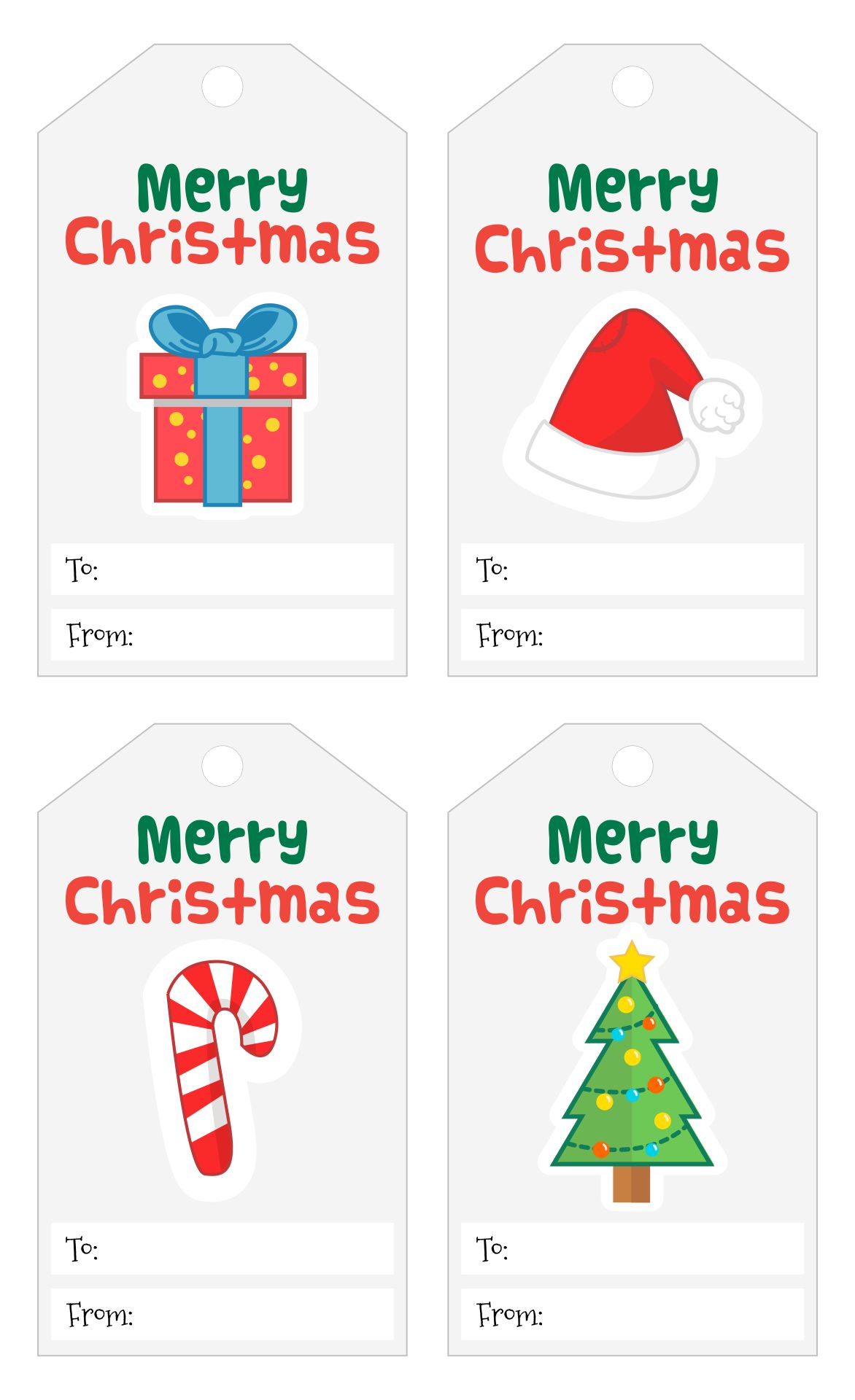 Printable Christmas Gift Tags