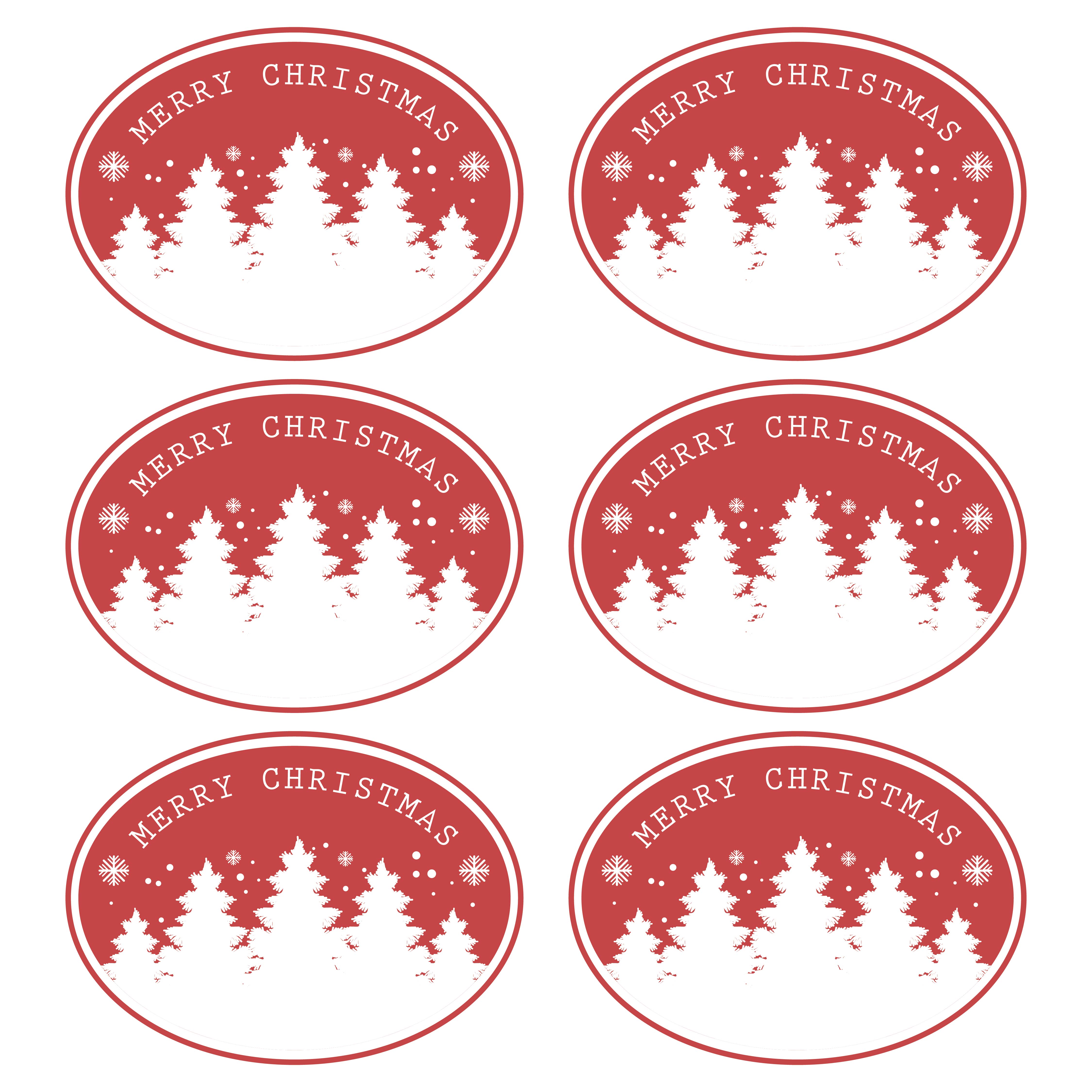 Printable Editable Christmas Tags