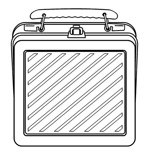 My lunch box рисунок