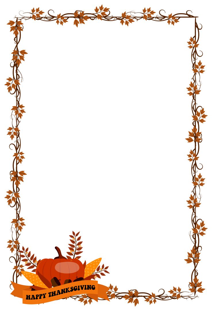 10 Best Free Printable Thanksgiving Clip Art
