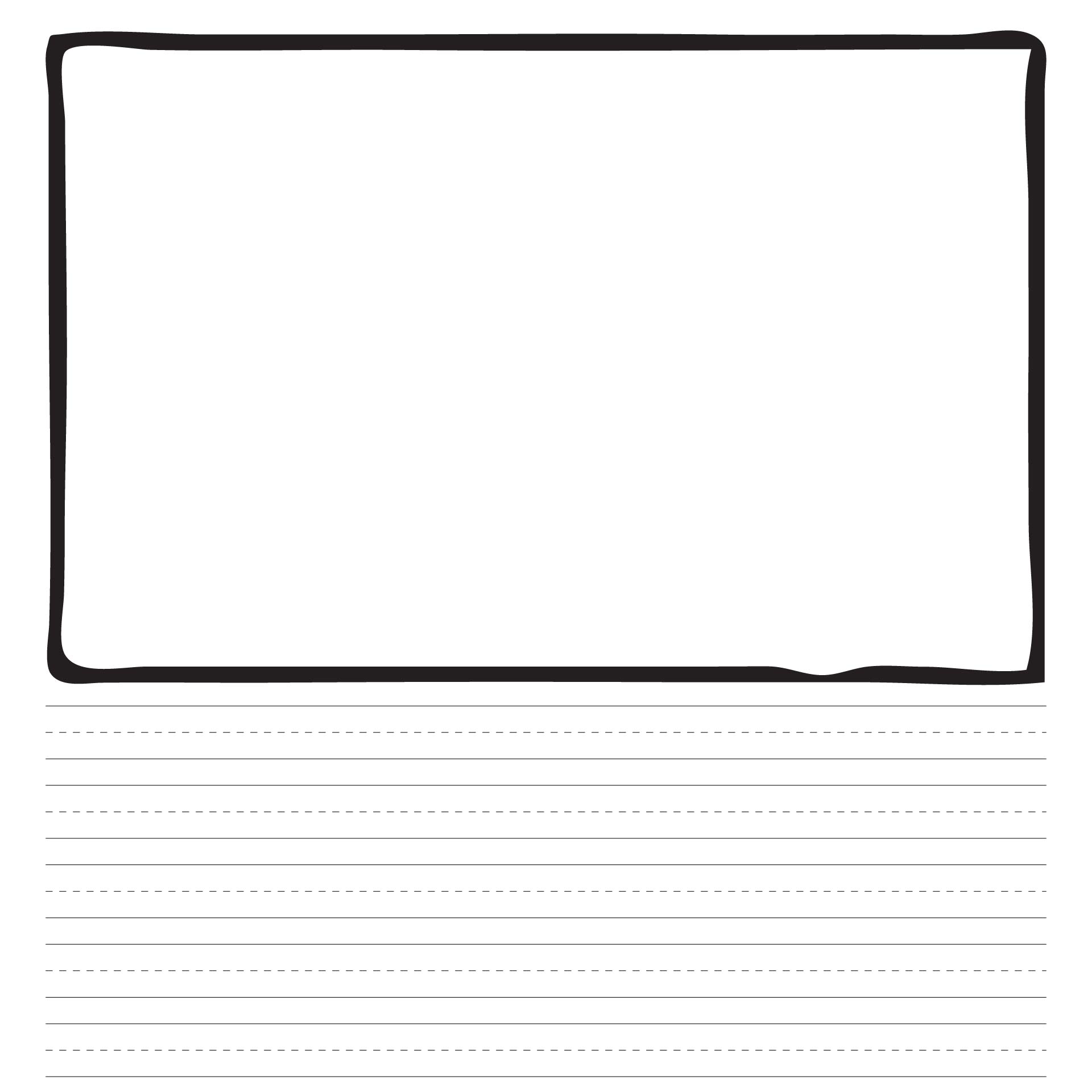1st Grade Writing Paper Template