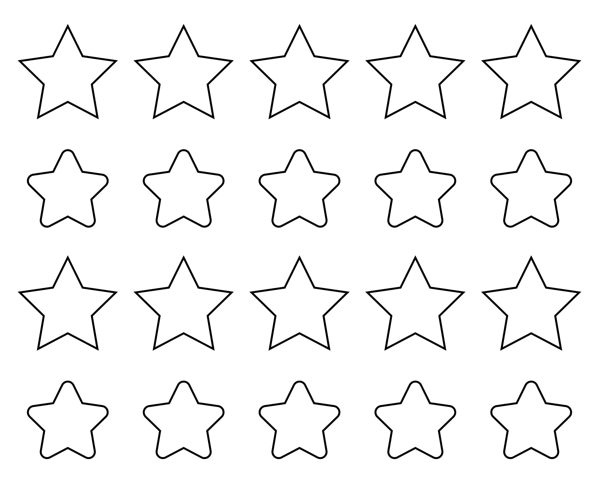 Printable American Flag Star Template Printable Templates