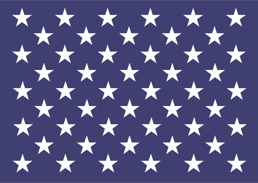 10 Best American Flag Stars Stencil Printable 8x11 Printablee Com