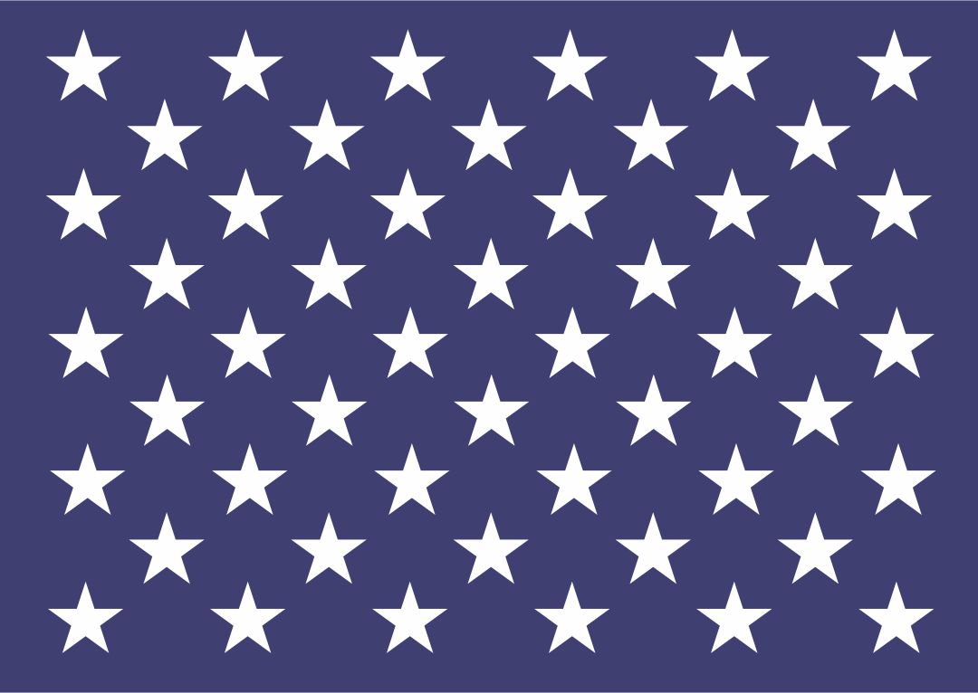 10 Best American Flag Stars Stencil Printable 8x11 Printablee Com