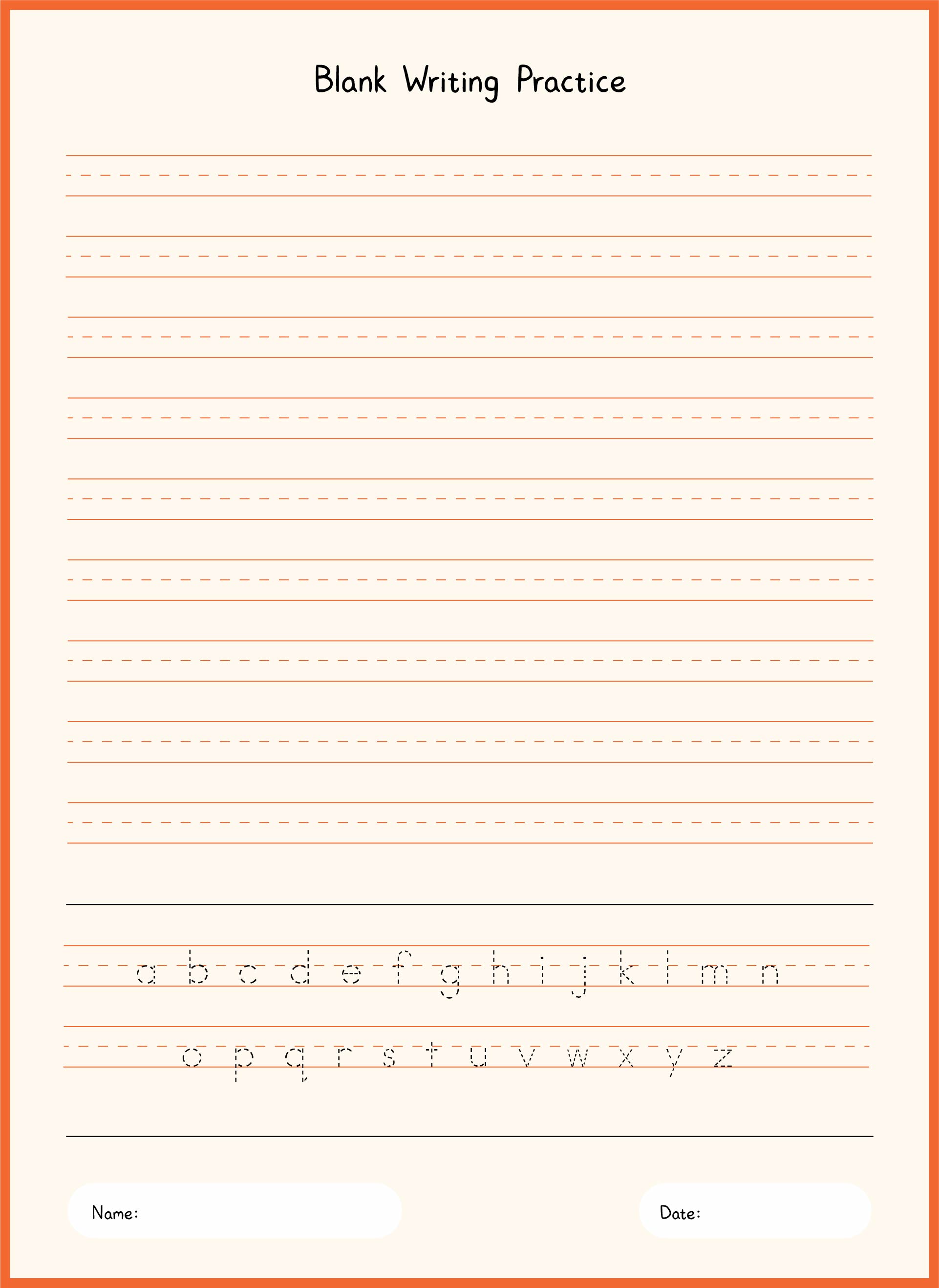 5 Best Images Of Printable Blank Writing Pages Free Printable 4 Best 