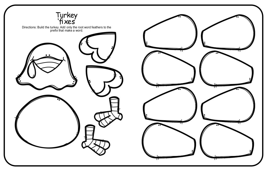 10 Best Free Printable Thanksgiving Crafts PDF for Free at Printablee