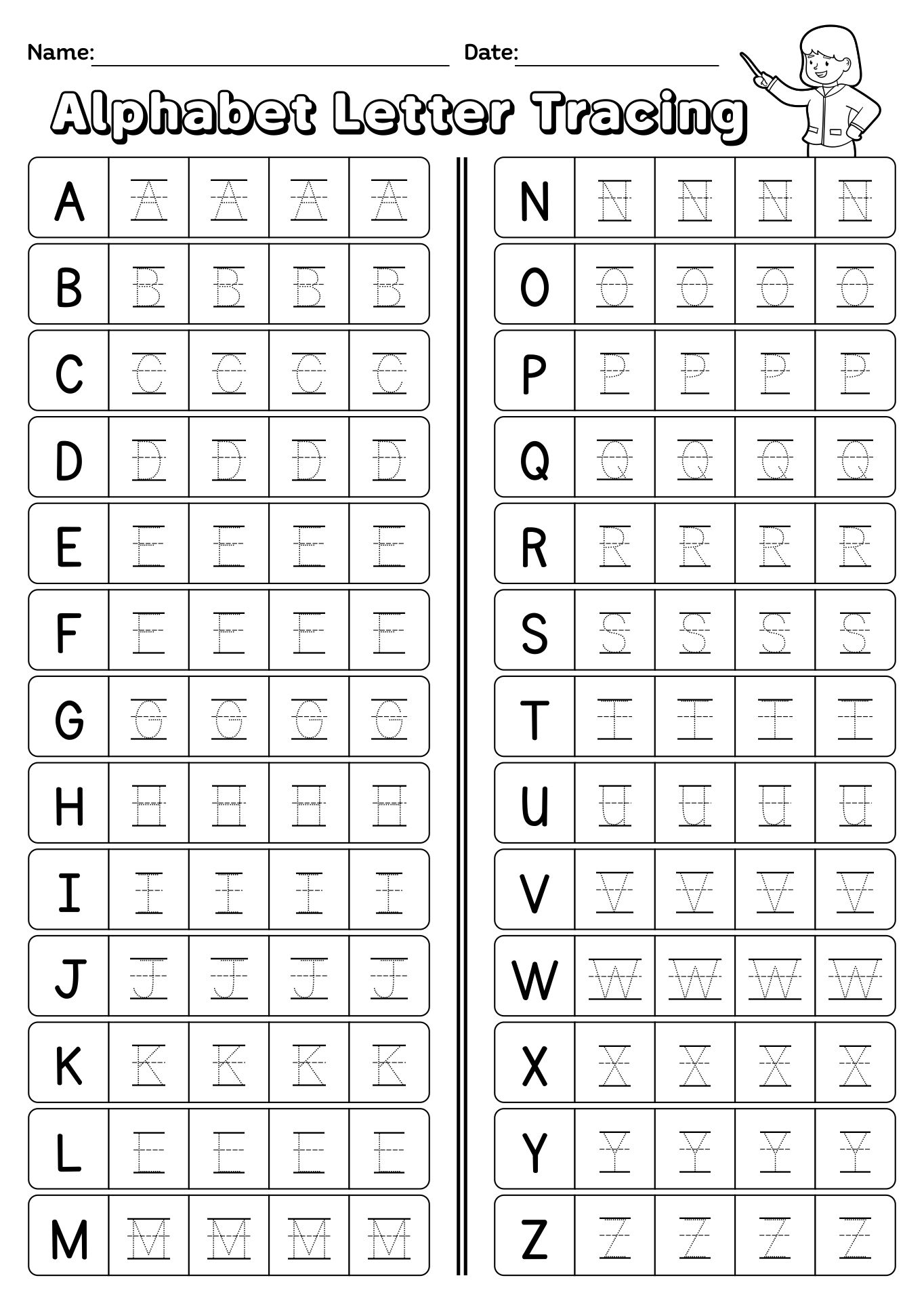 Free Printable Alphabet Kindergarten Worksheets Alphabet Worksheets free-printable-alphabet-kindergarten-worksheets-alphabet-worksheets