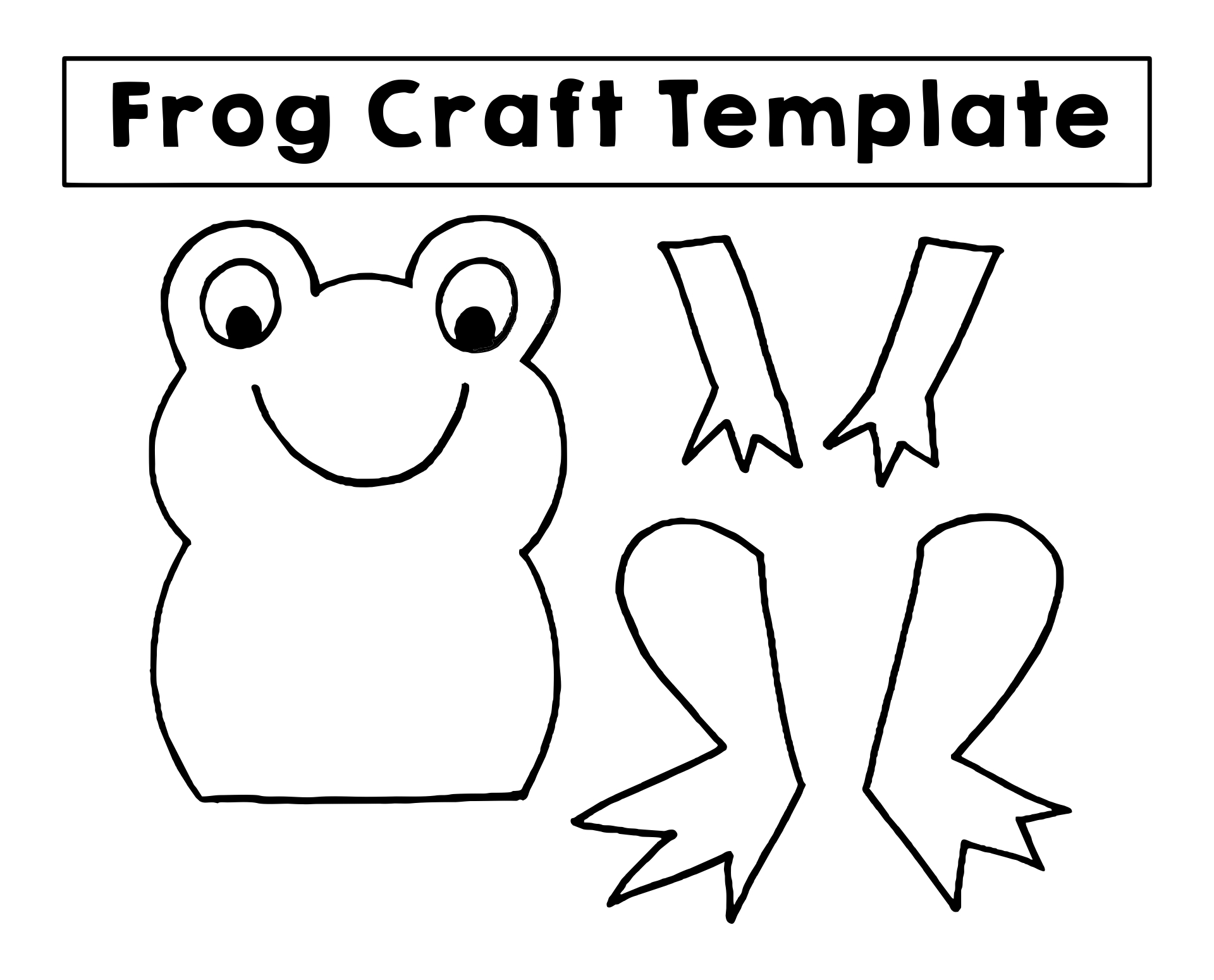 Frog Printable Craft Printable Word Searches