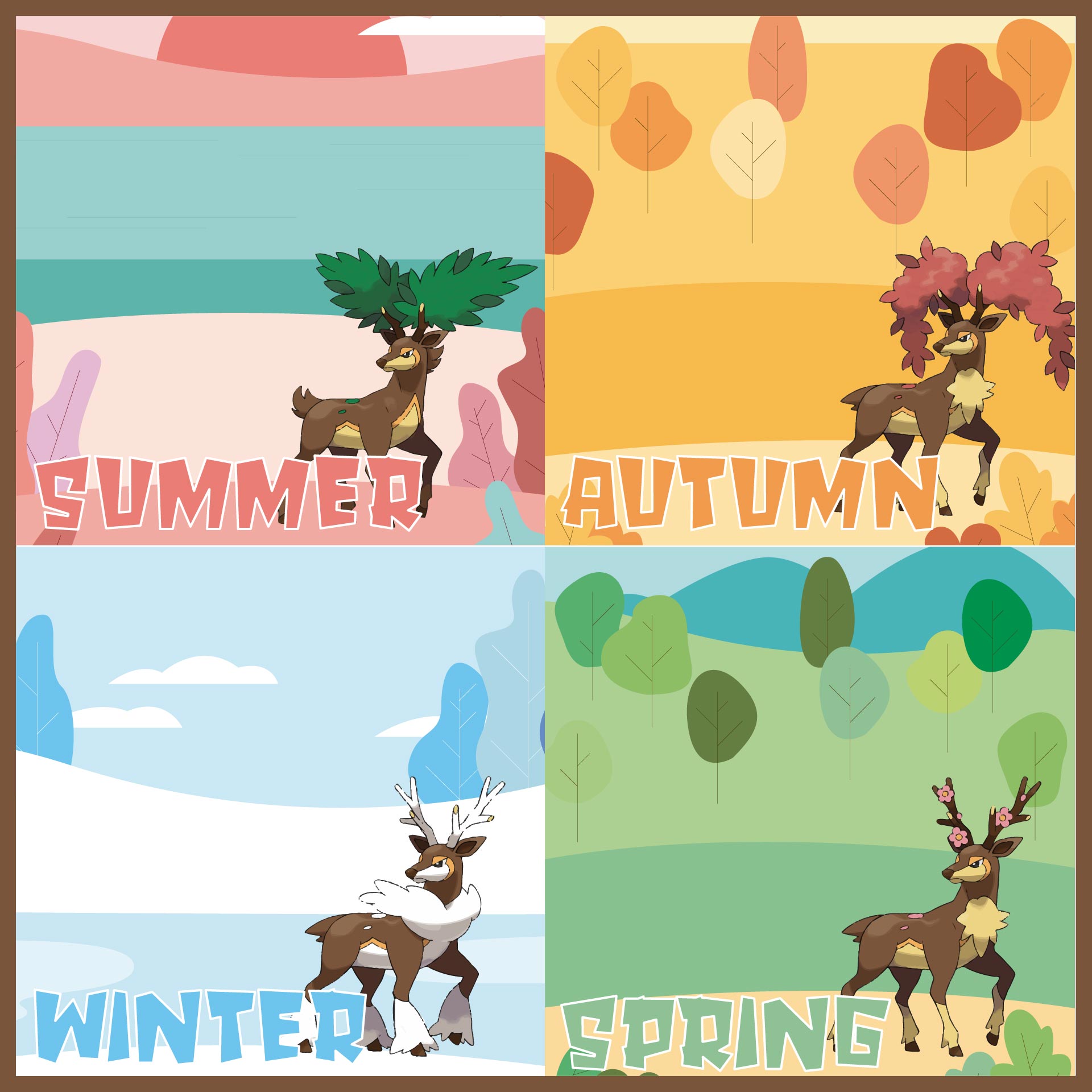 Printable Seasons Chart