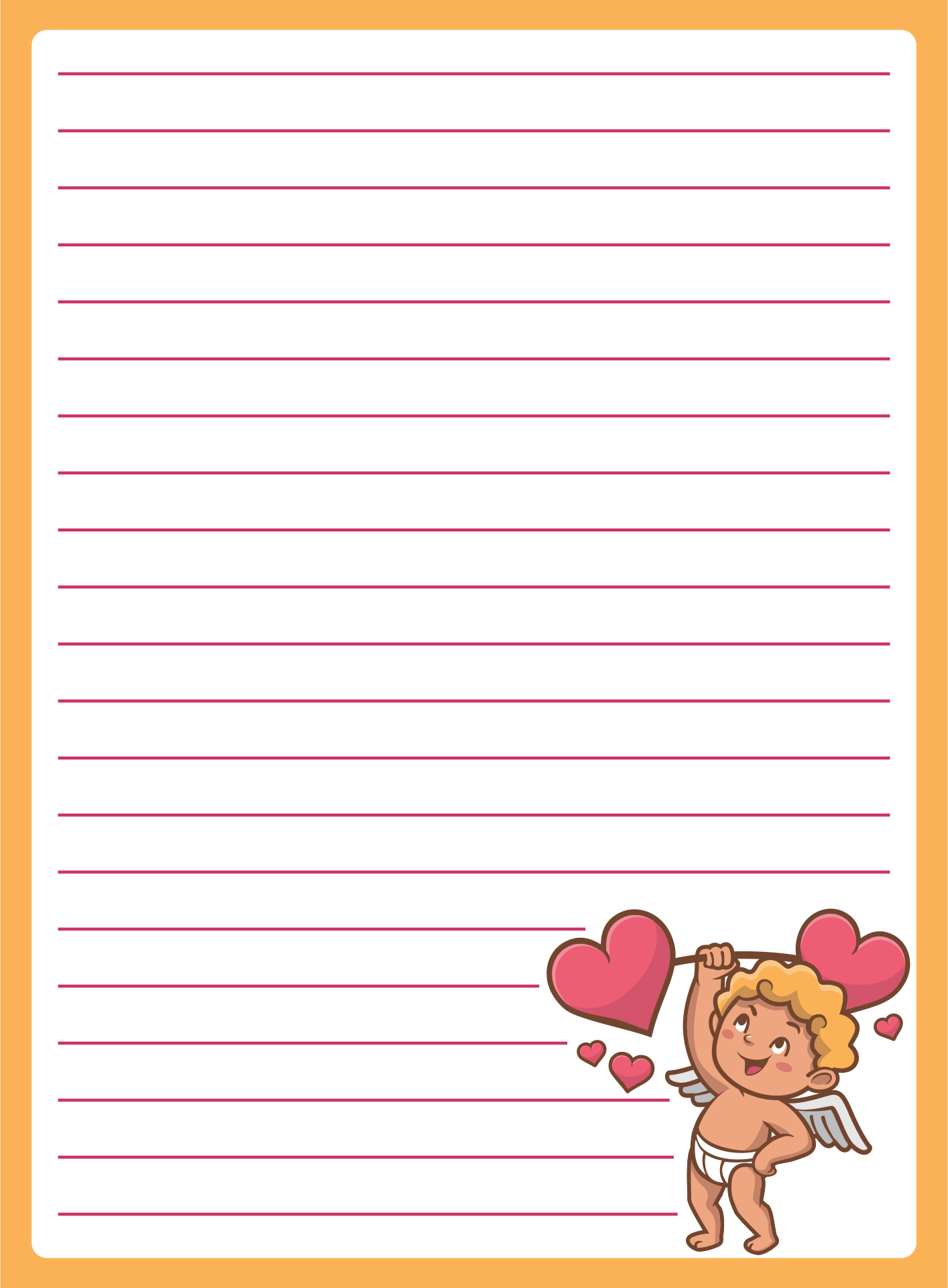 Letter Writing Paper Template
