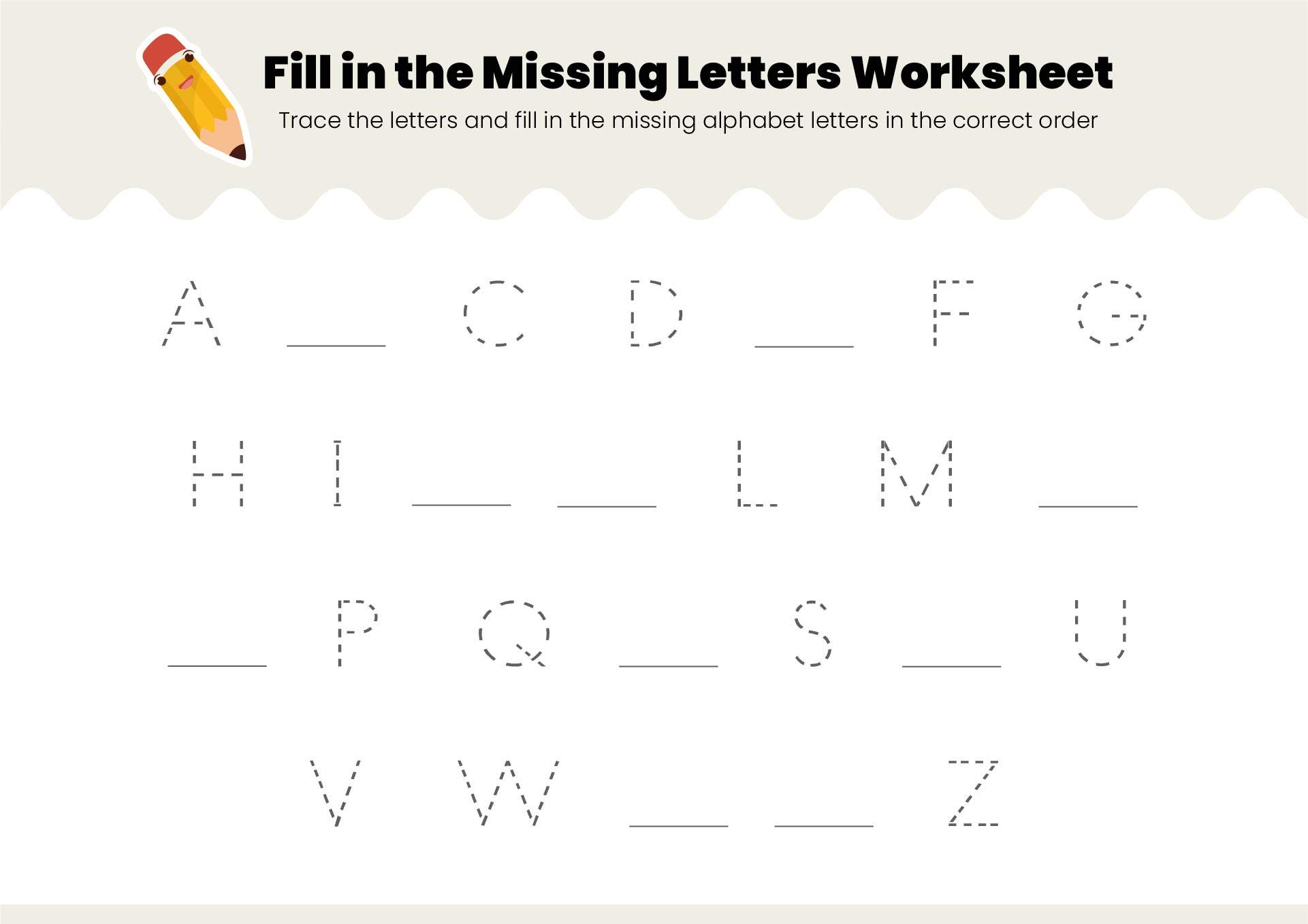 Printable Fill in Blank Cover Letter
