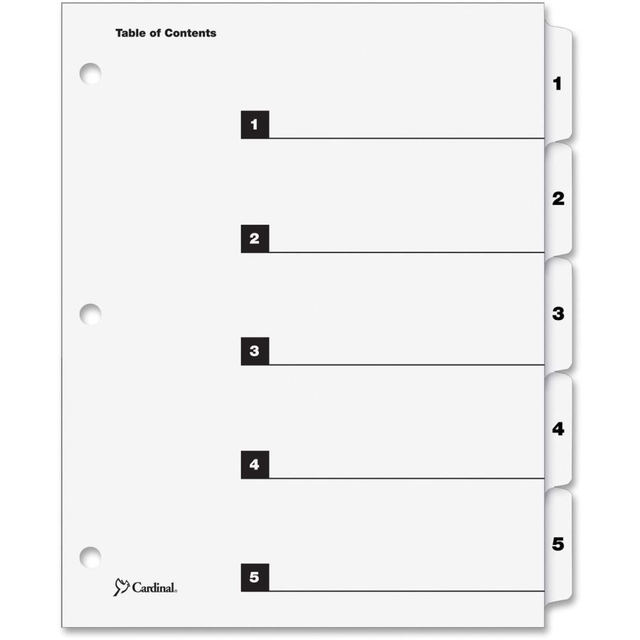 View Table Of Content Template Printable Pics