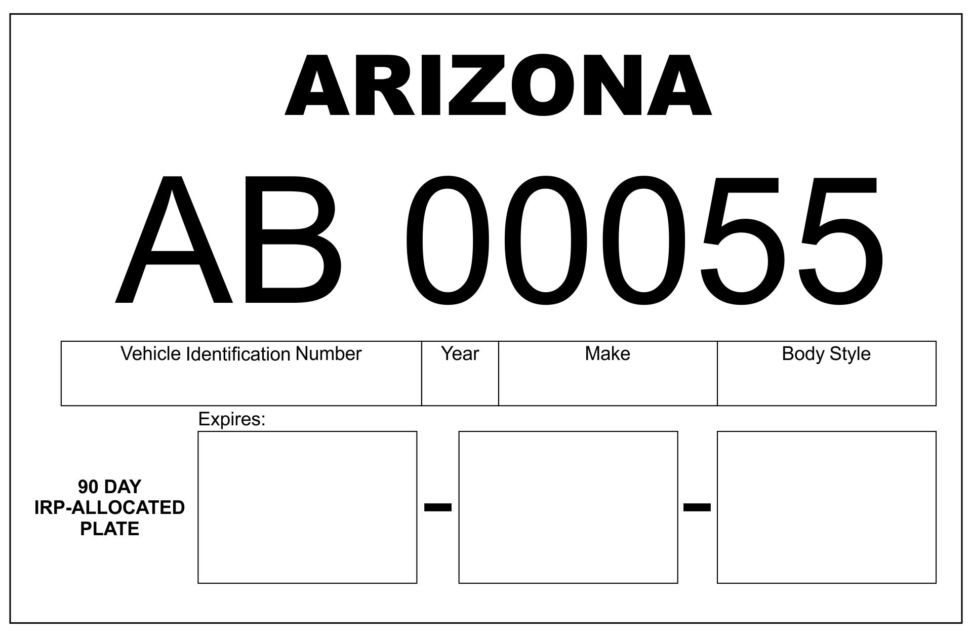 temporary tags travel trailer texas