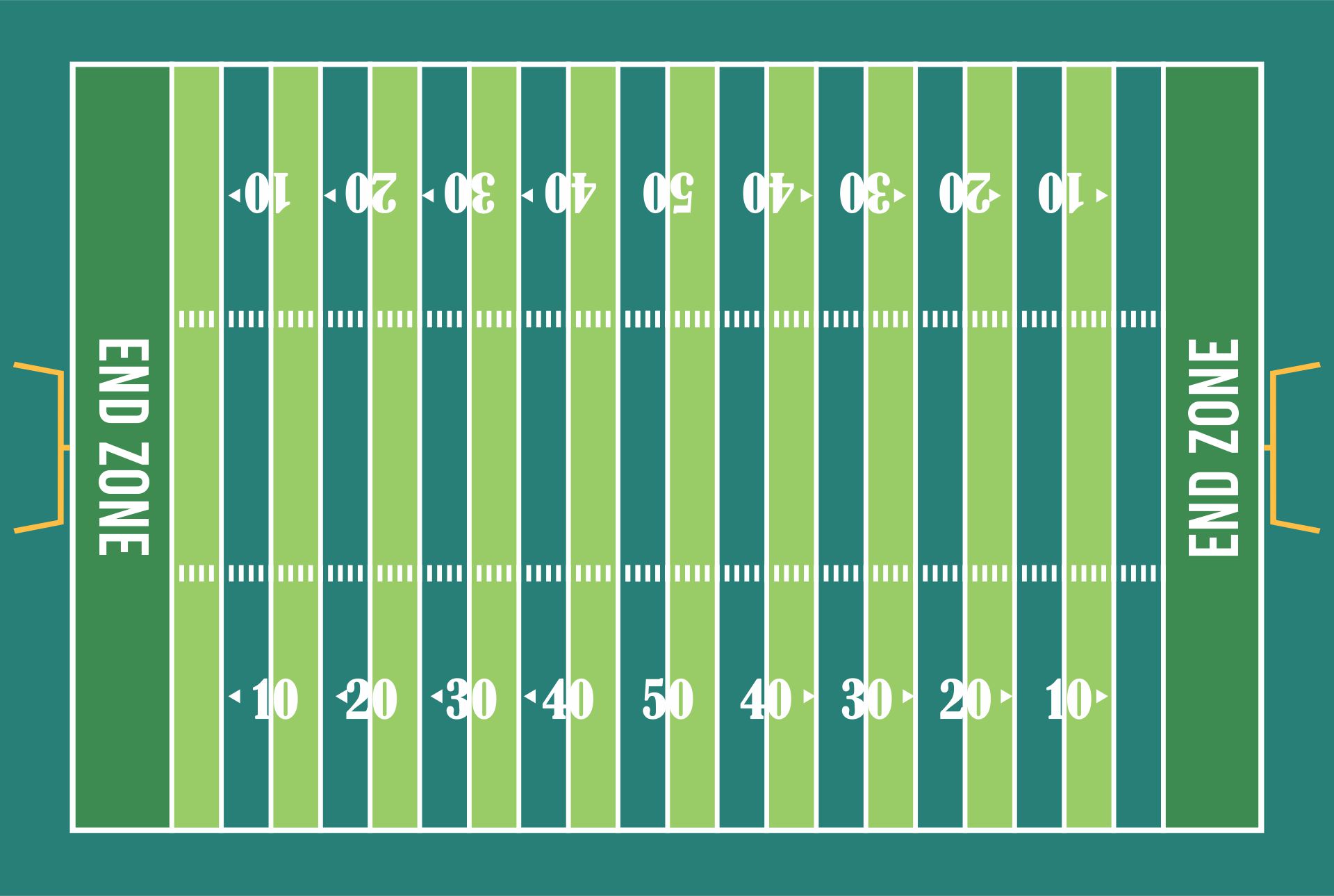 Football Field Printable Image Printable Templates