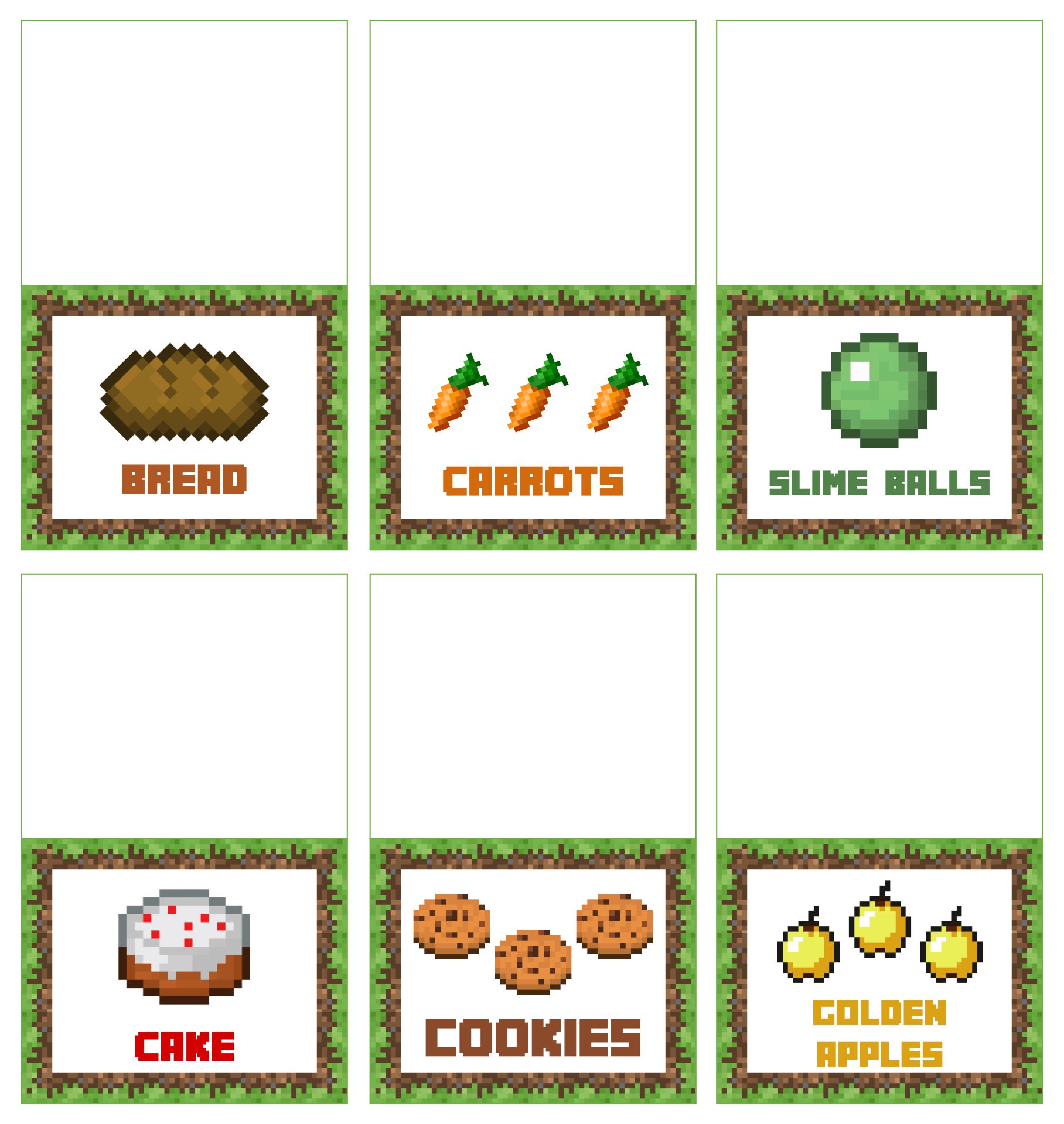 10-best-minecraft-food-printables-card-printablee