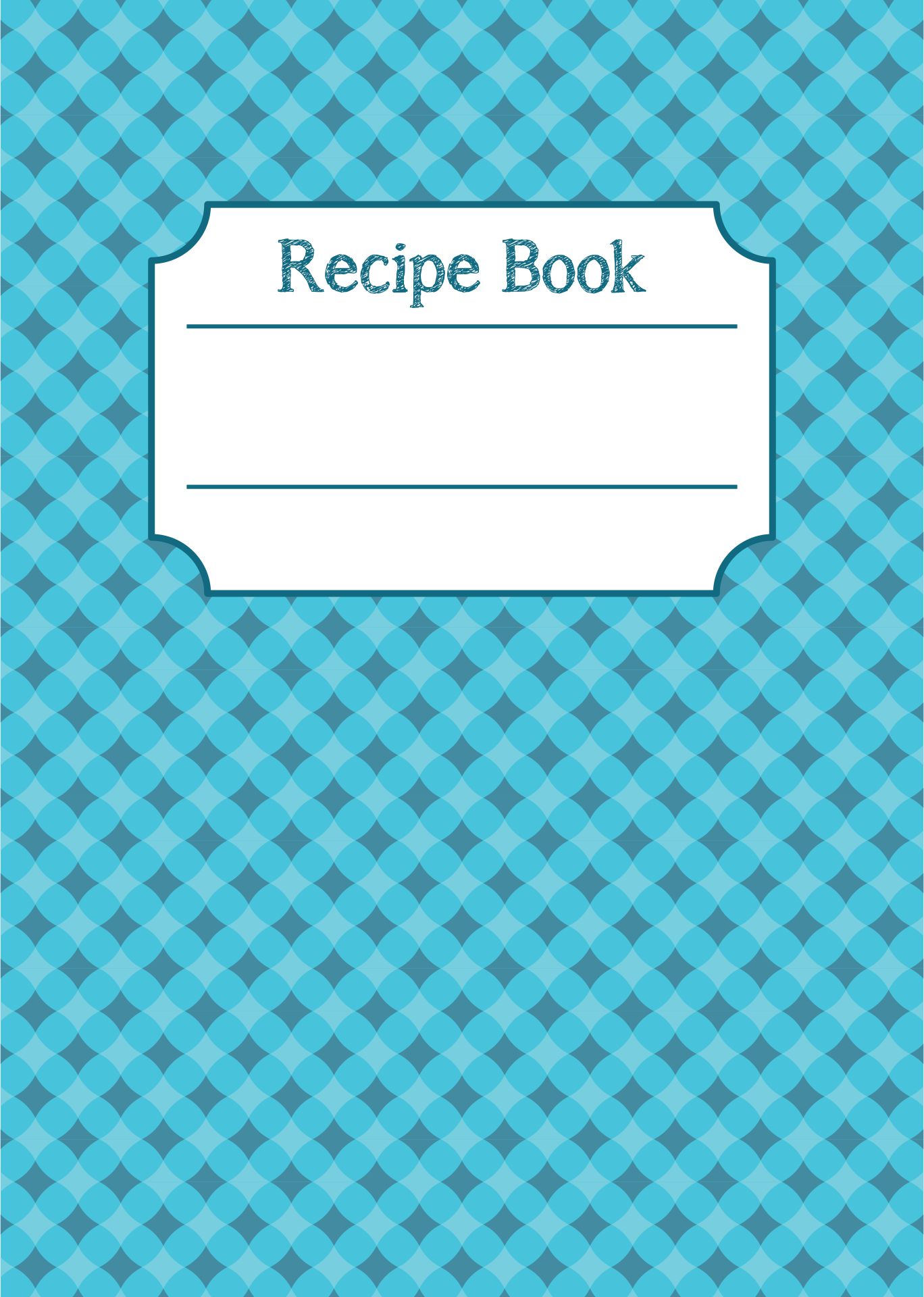 10 Best Printable Cookbook Covers To Print - printablee.com
