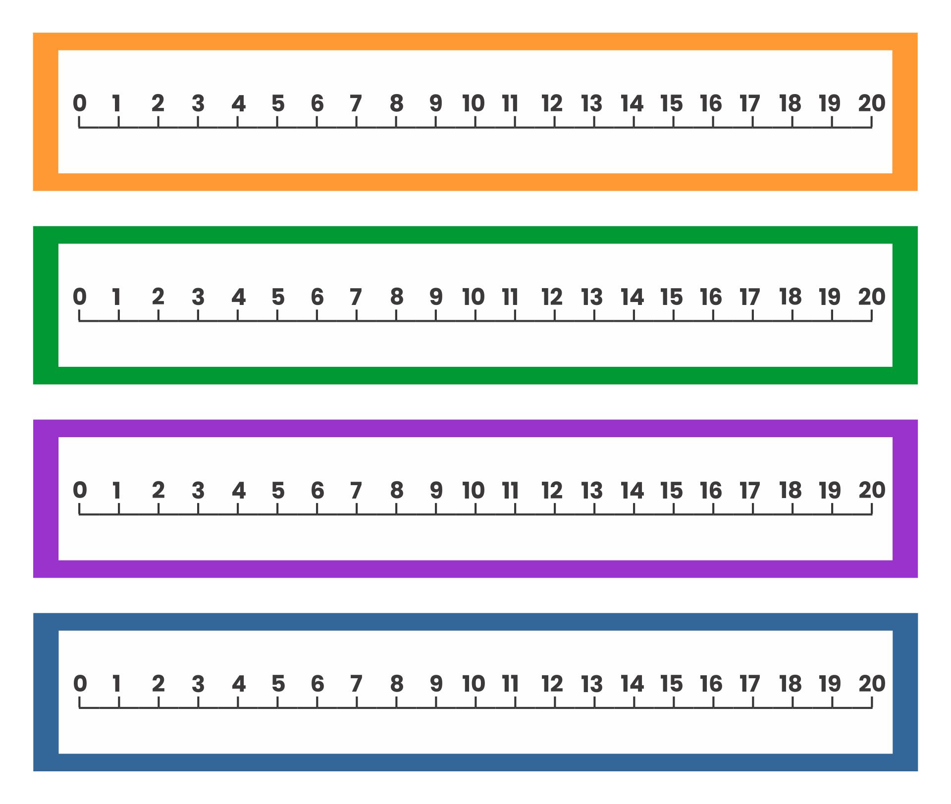Number Lines 0 20 10 Free PDF Printables Printablee