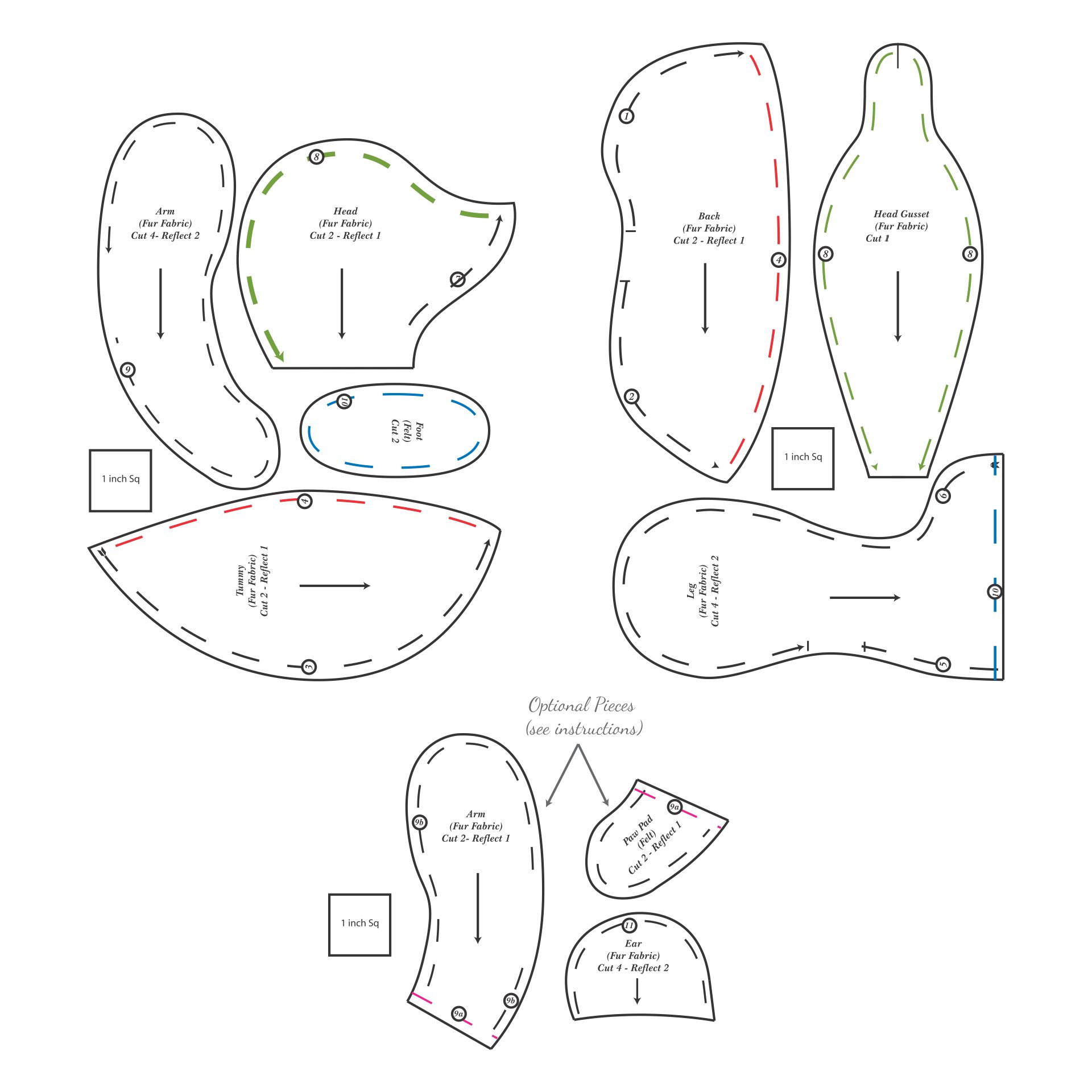 10-best-printable-teddy-bear-sewing-pattern-for-free-at-printablee