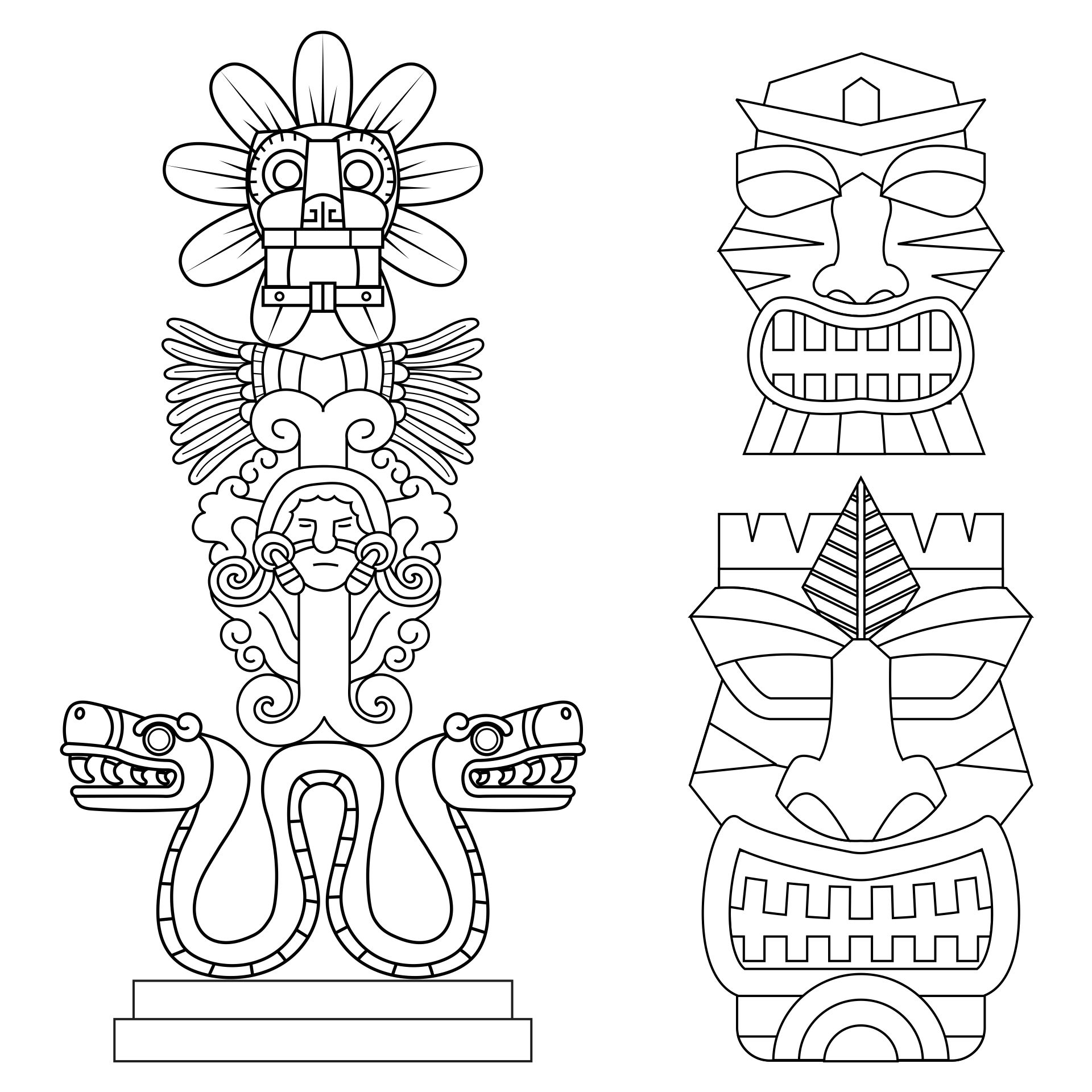 10 Best Printable Totem Pole Templates PDF for Free at Printablee