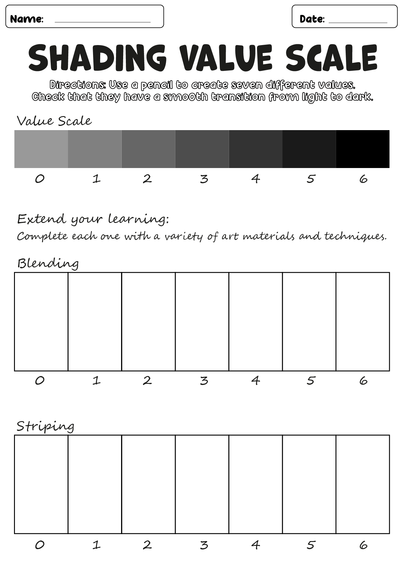 Printable Shading Exercises Worksheets Printable Templates Printable Shading Exercises Worksheets Printable Templates