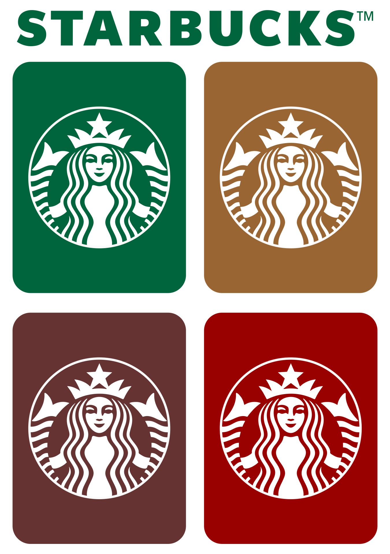 Printable Template Starbucks Logo Printable World Holiday