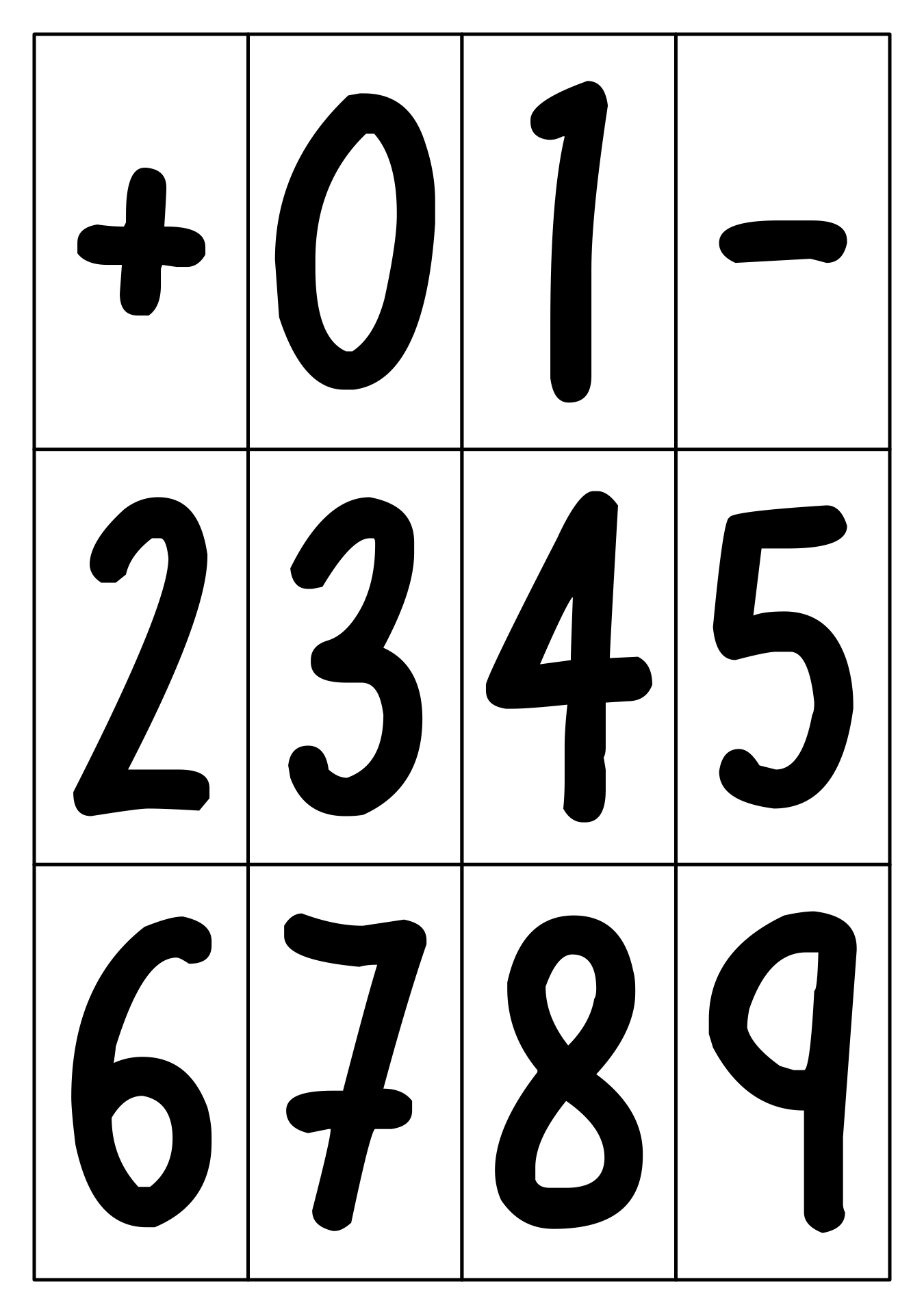 10 Best Large Printable Numbers 1 9 PDF For Free At Printablee