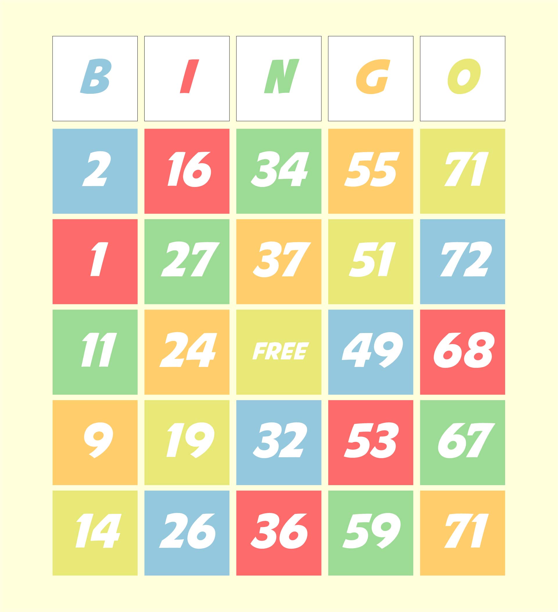 10 Best Printable Bingo Calling Cards