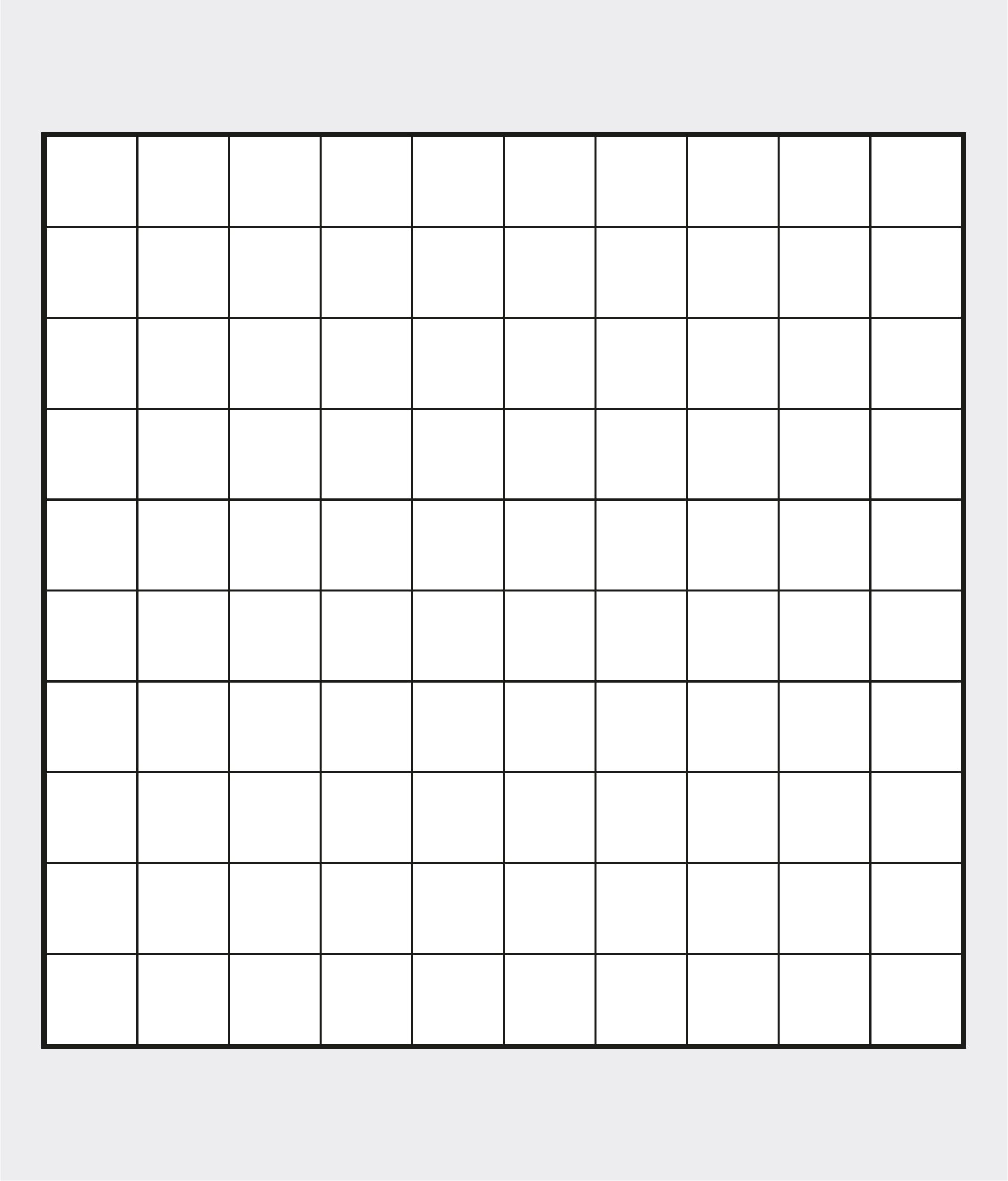 10 Best Blank Hundredths Grids Printable PDF For Free At Printablee