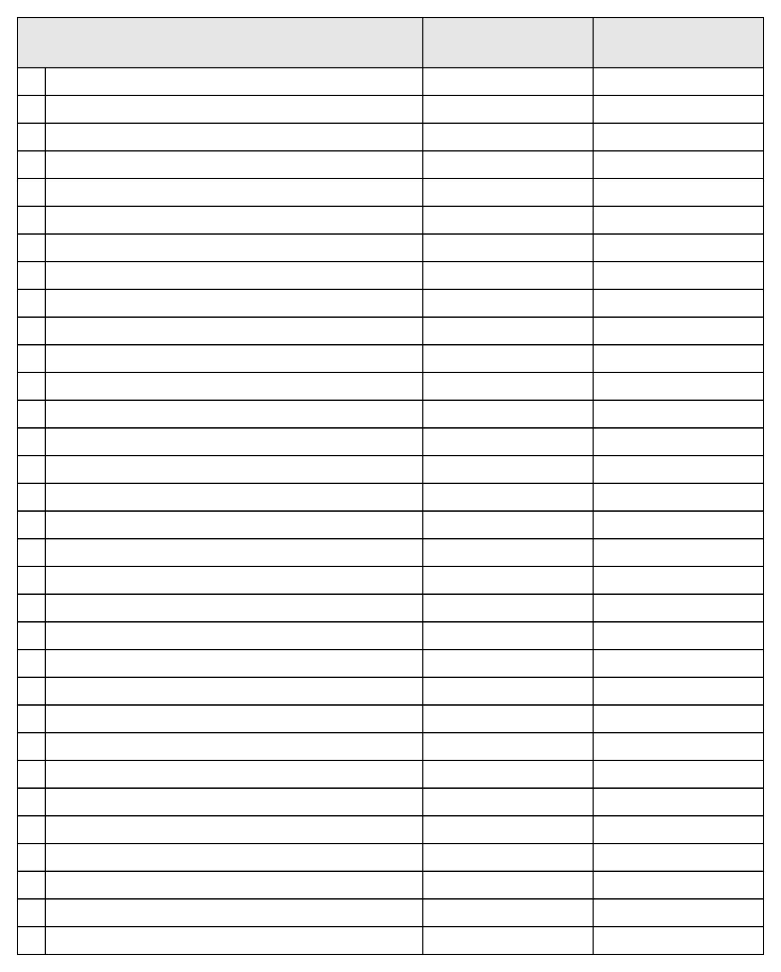Free Printable 3 Column Spreadsheet Free Templates Printable