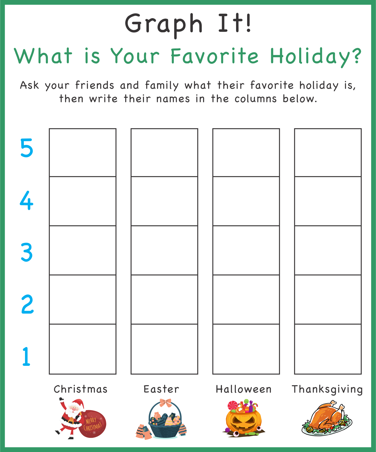 10 Best Free Printable Bar Graph Worksheets Printablee