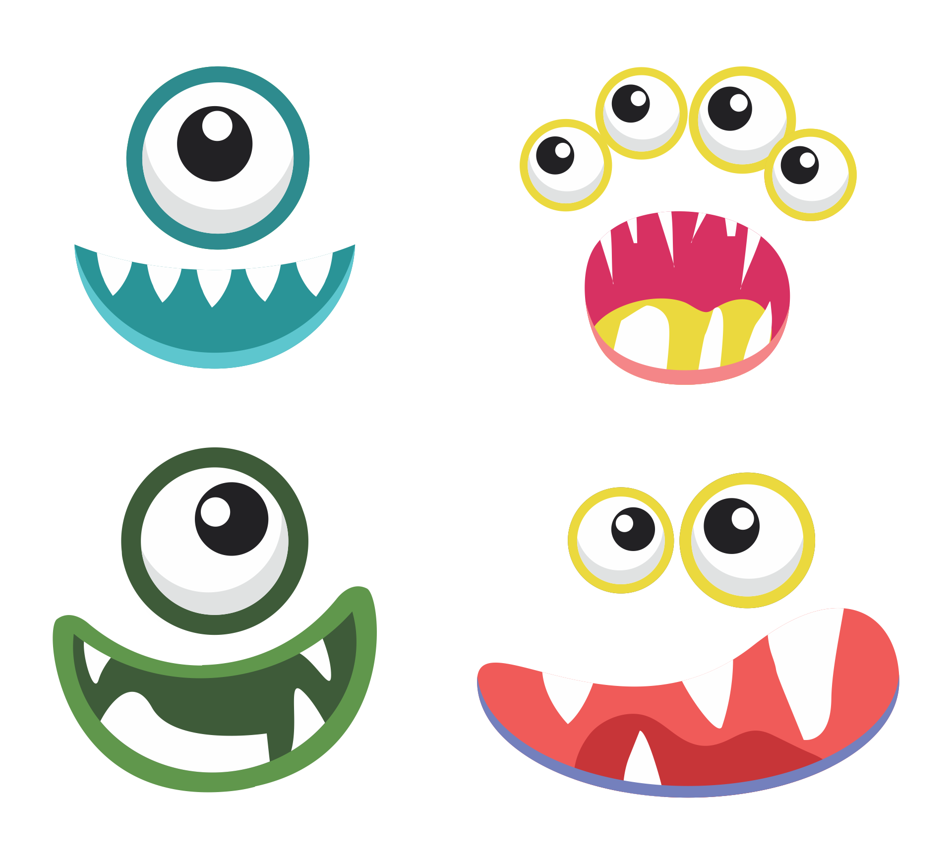 10 Best Printable Eyes Nose Mouth Templates