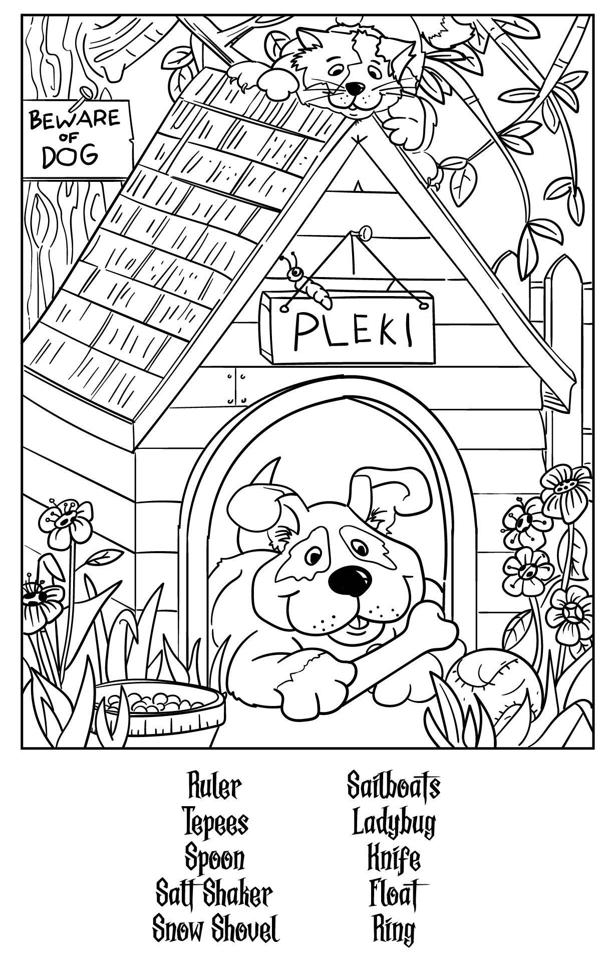 Hidden Picture Puzzles Printable