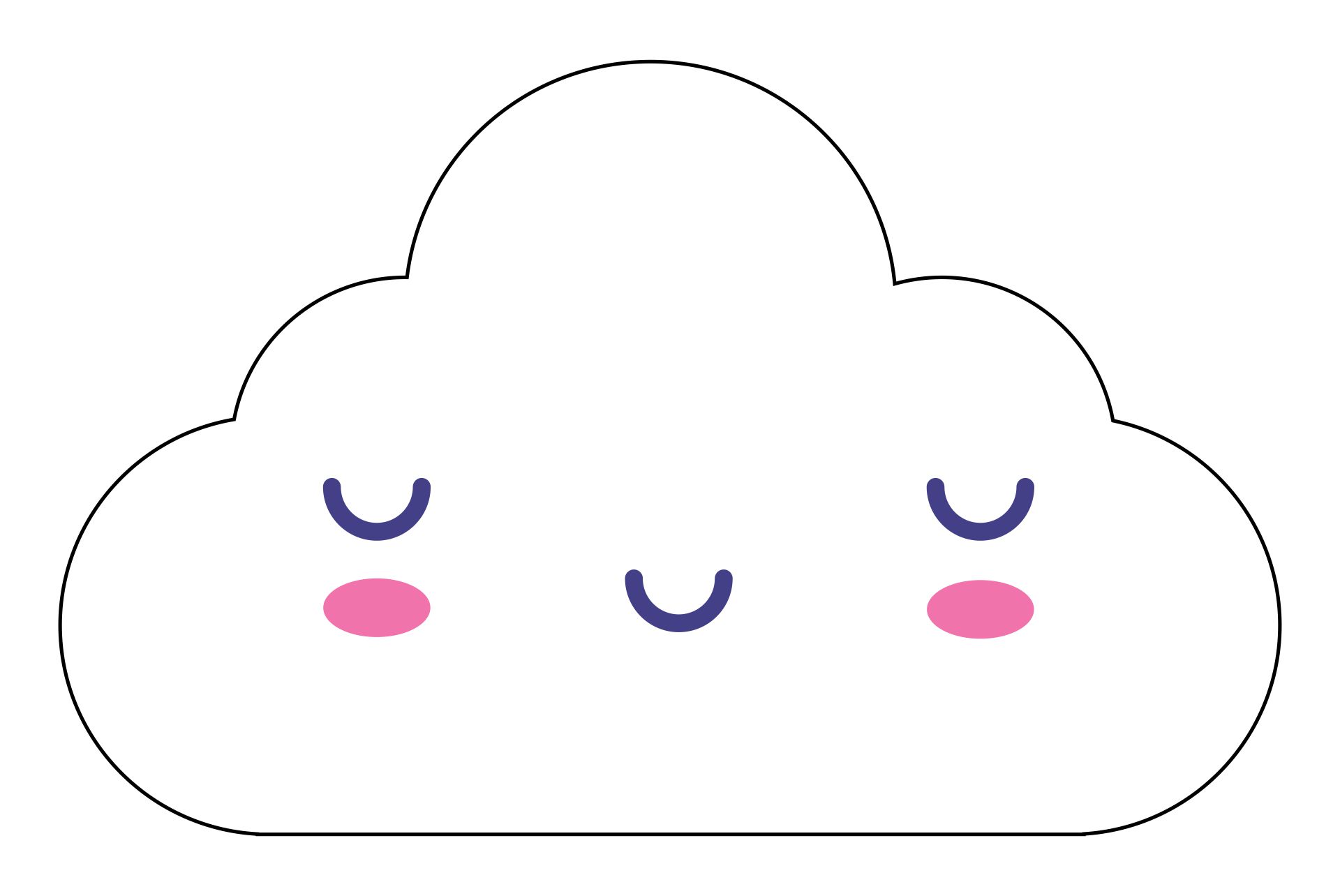 Large Cloud Template 10 Free PDF Printables Printablee Large Cloud Template 10 Free PDF Printables Printablee