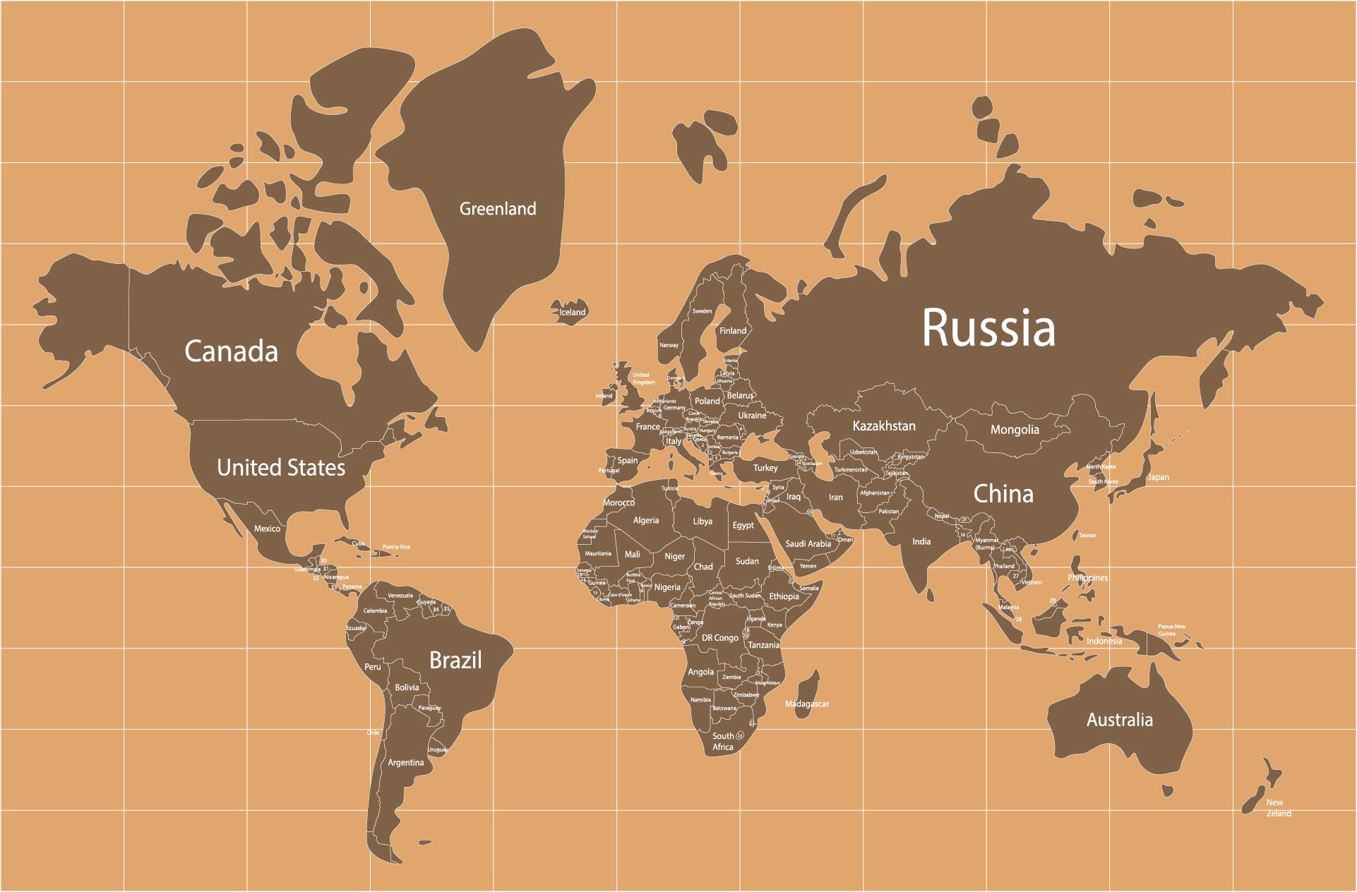 10 best large blank world maps printable printableecom