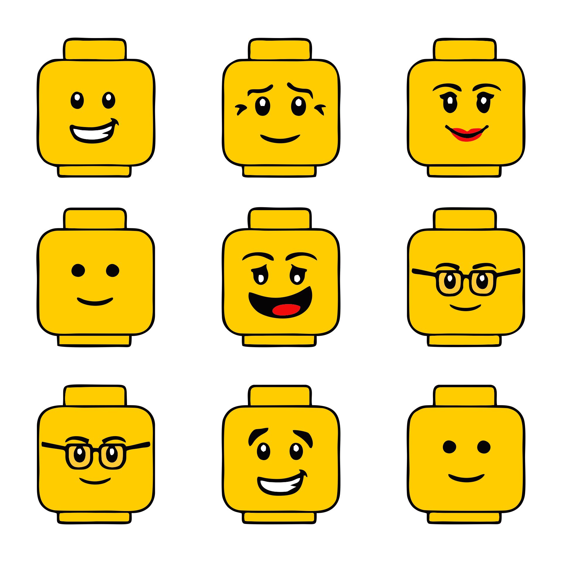Printable Lego Faces Printable Templates Printable Lego Faces Printable Templates