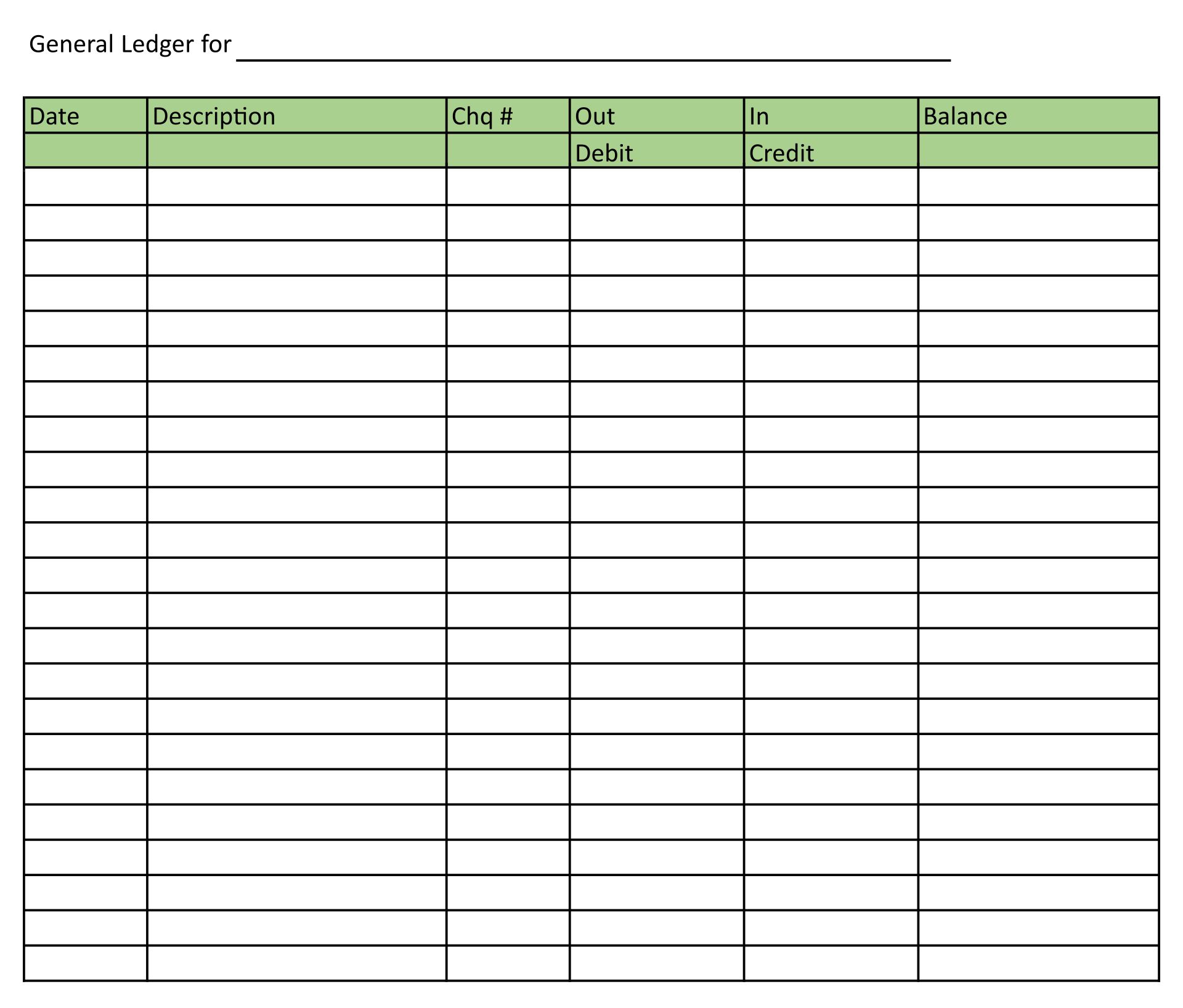 Free Printable Ledger Sheets For Collecting Sports Cards