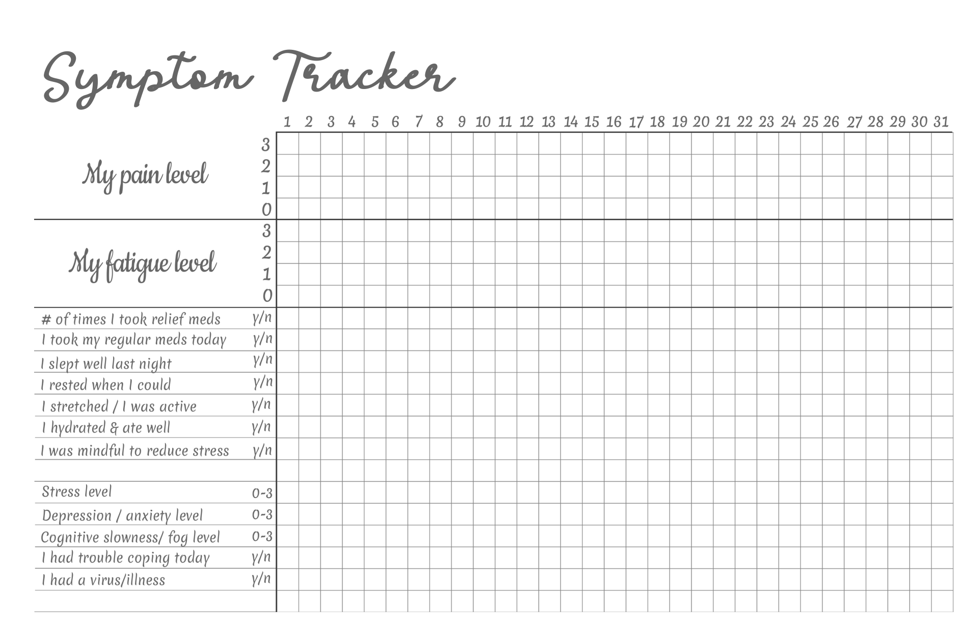 free-printable-pain-diary-template