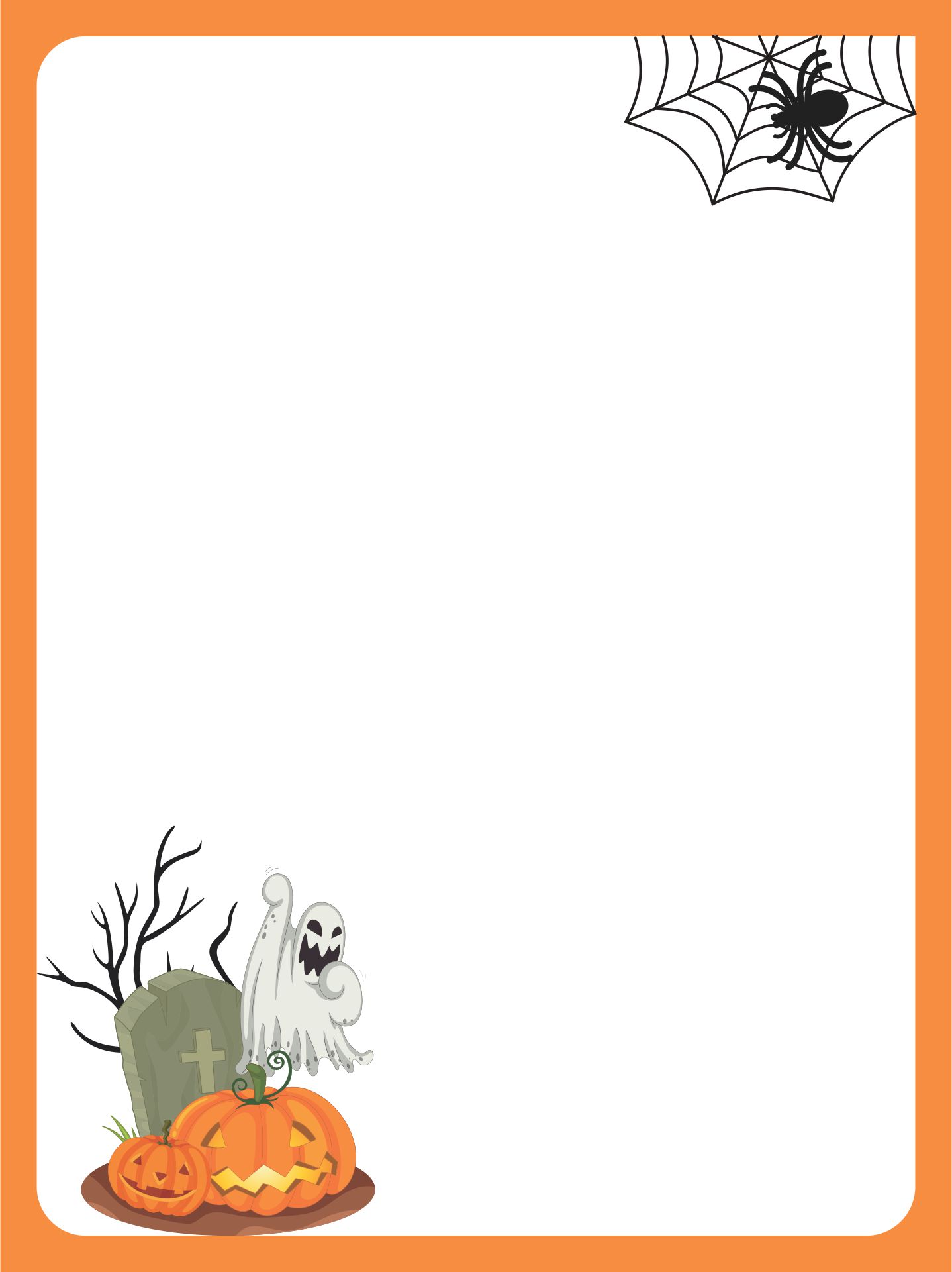 Halloween Printable Stationery