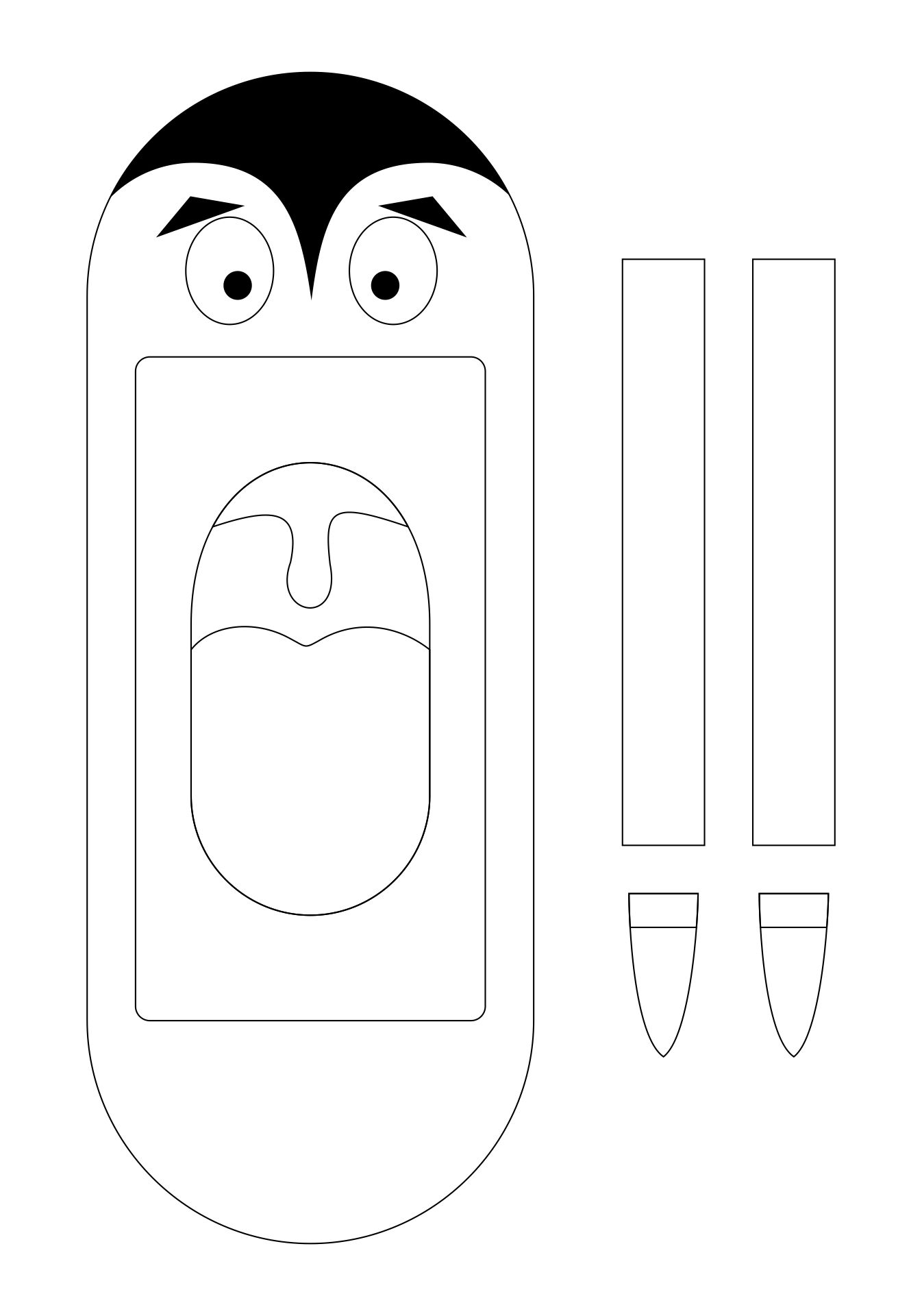 Mouth Puppet Printable