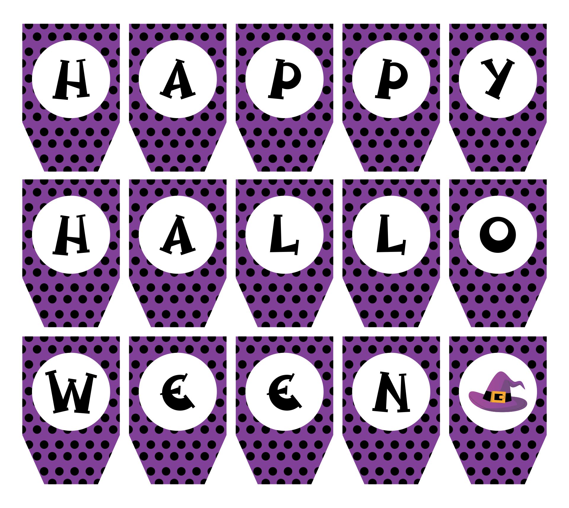 15 Best Halloween Banner Printable PDF for Free at Printablee