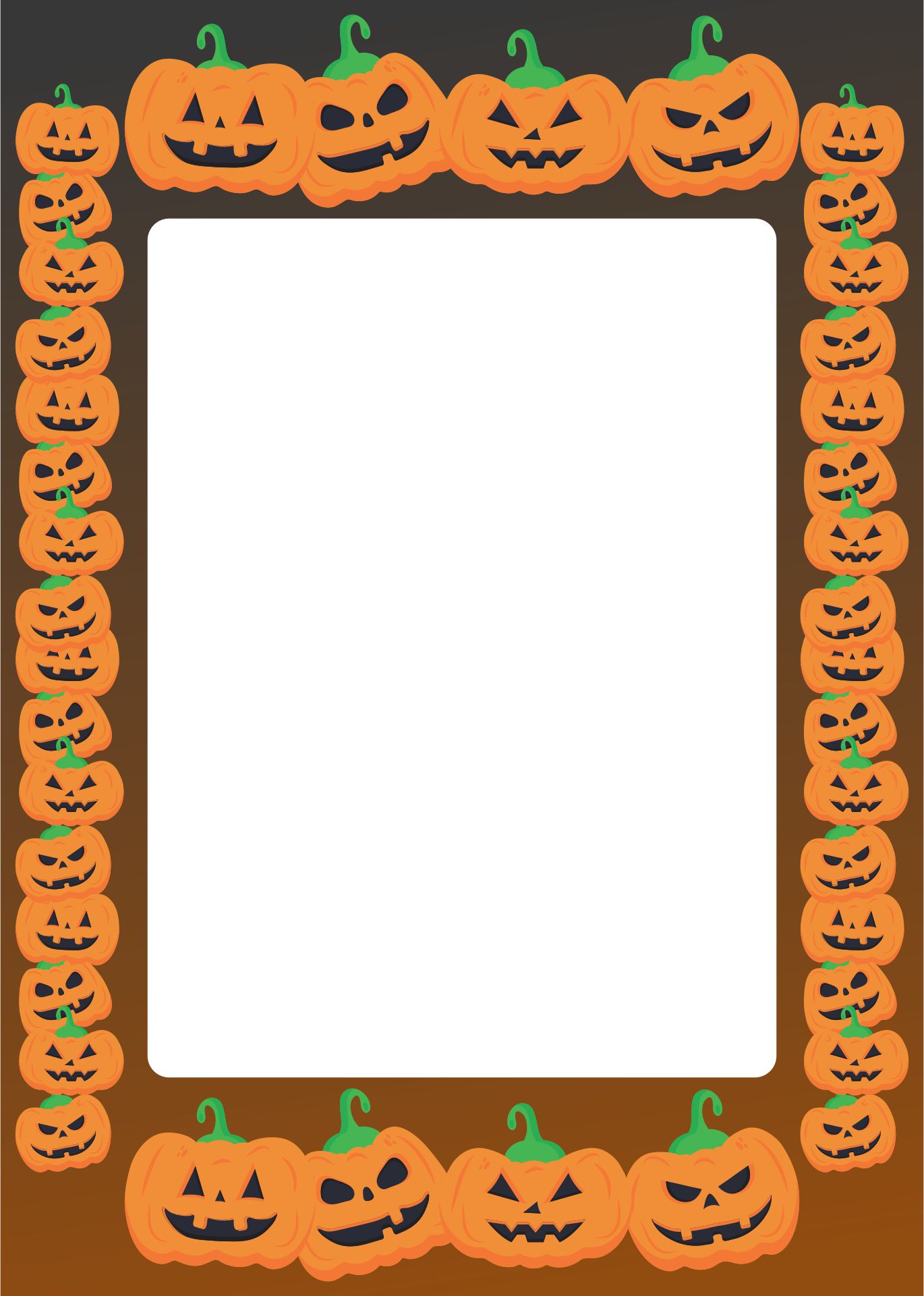 Halloween Printable Stationery - Printable World Holiday