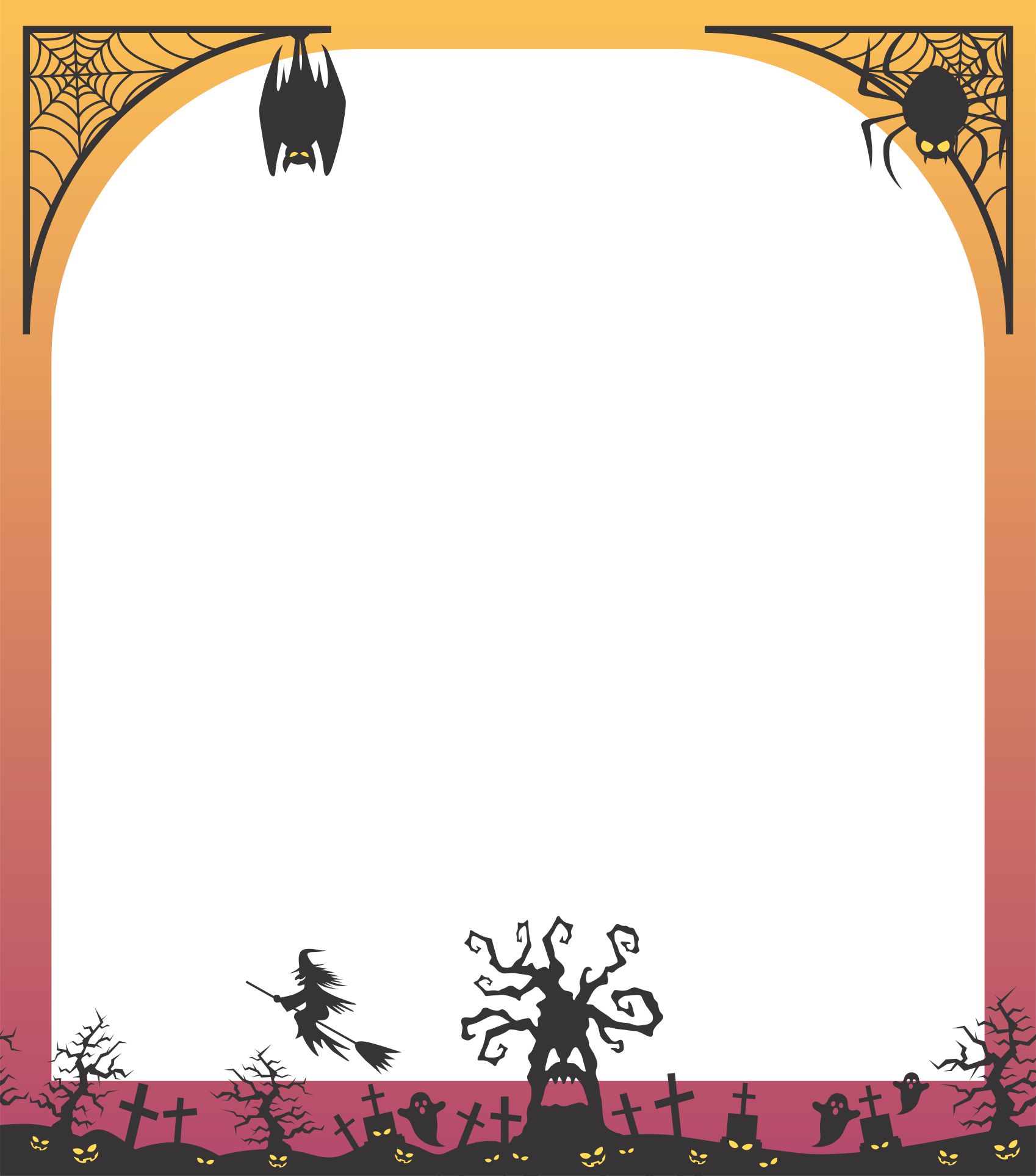 Free Printable Halloween Stationery Templates