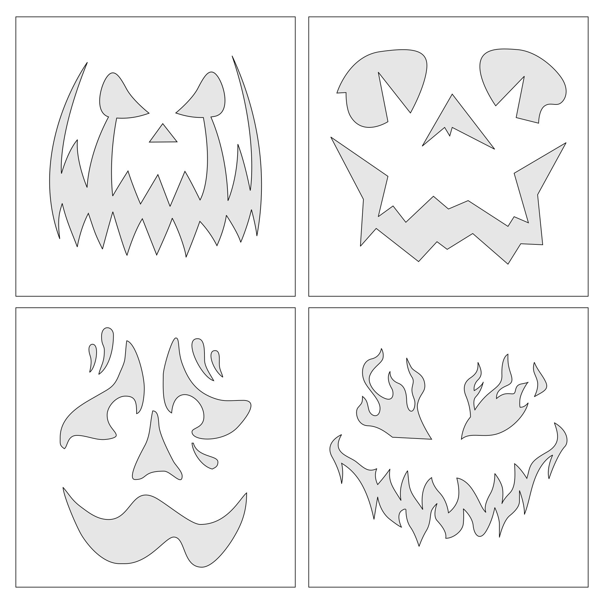 15 Best Halloween Letter Stencils Printable PDF for Free at Printablee