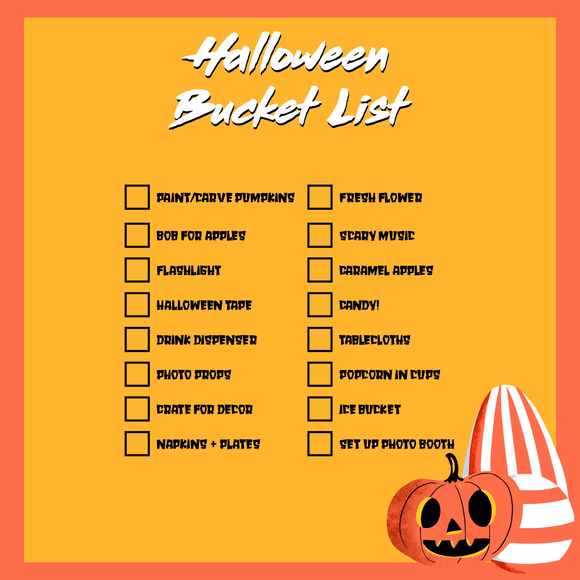 15 Best Halloween Printable To Do List PDF for Free at Printablee