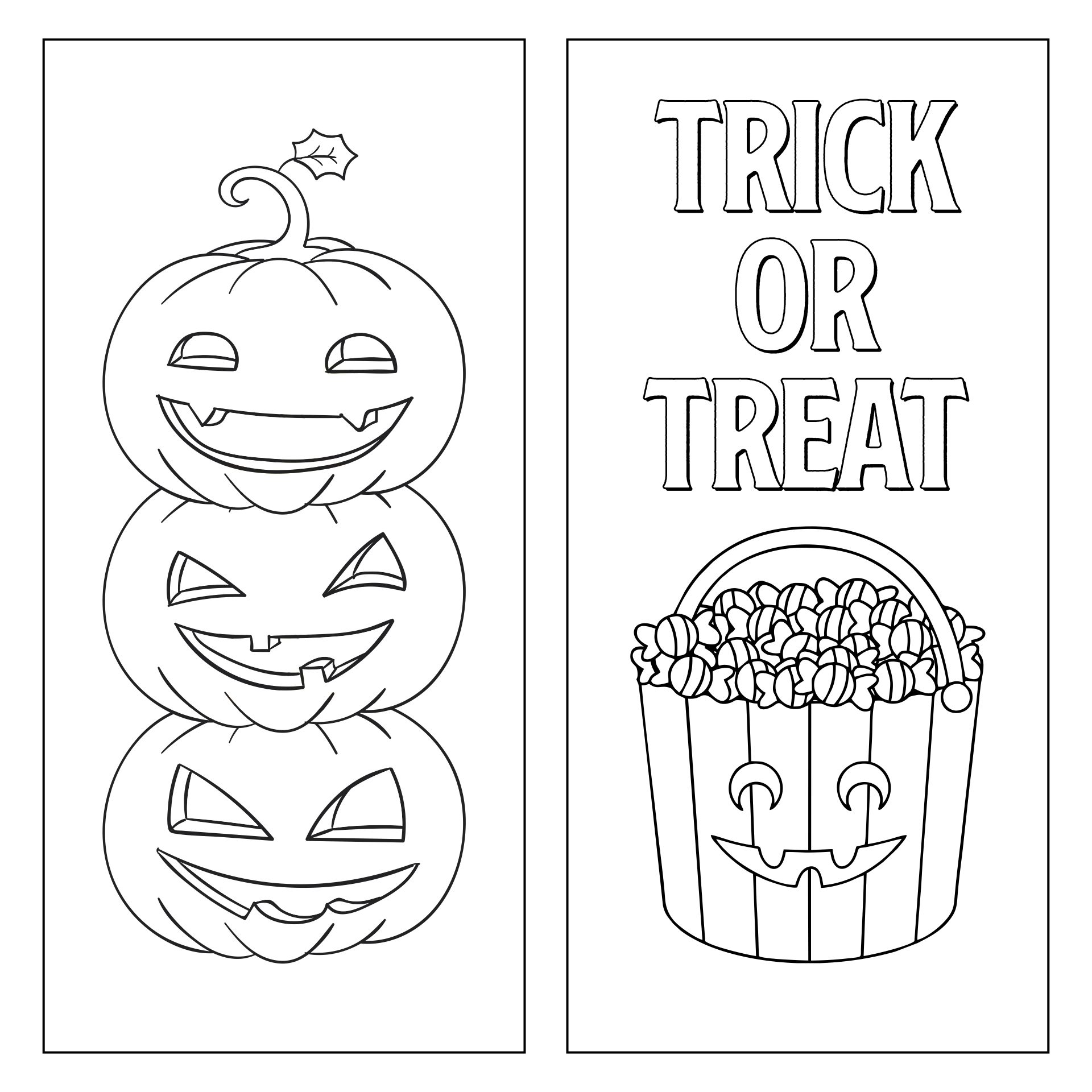 Free Halloween Printable Bookmarks