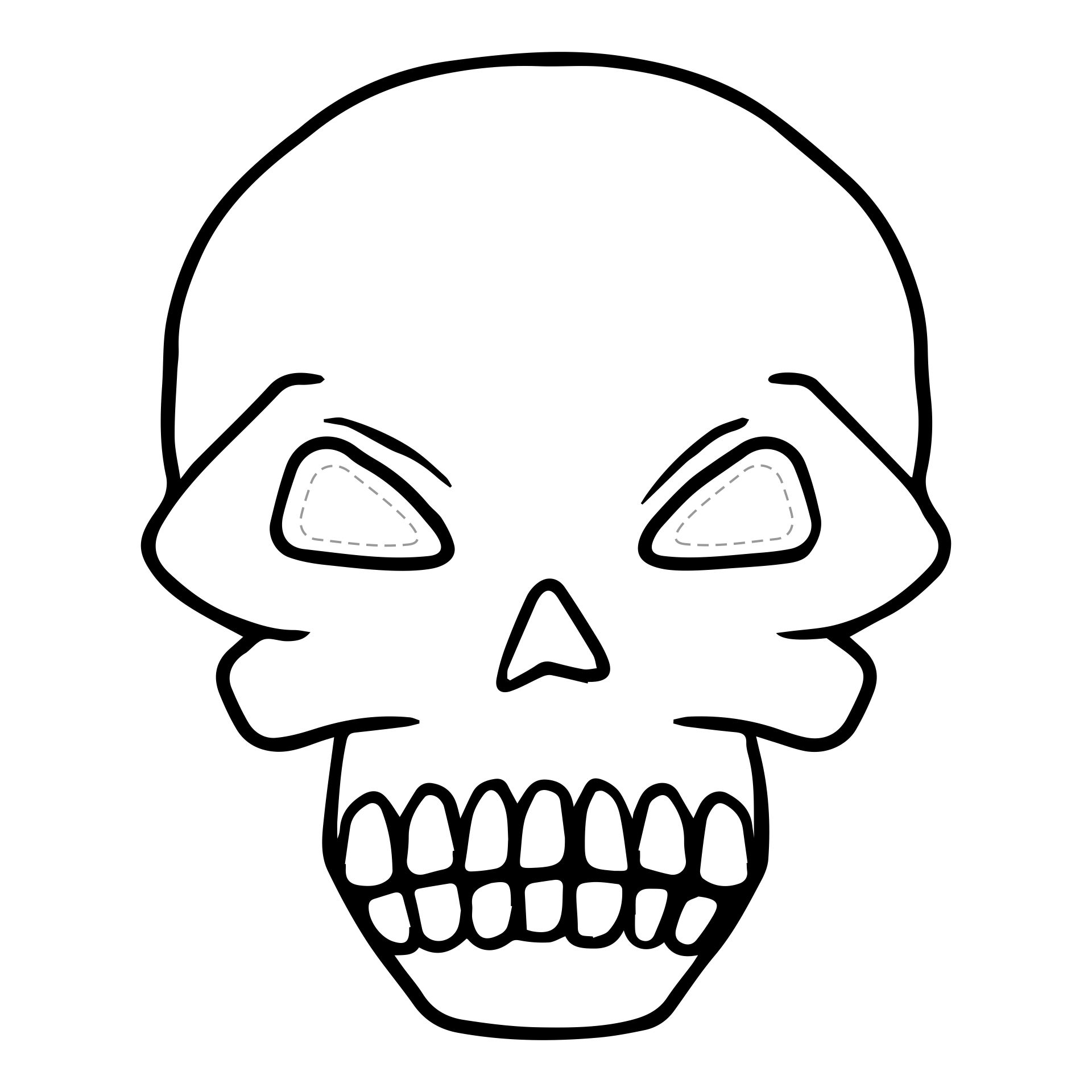 15 Best Halloween Mask Printable Coloring Pages PDF for Free at Printablee